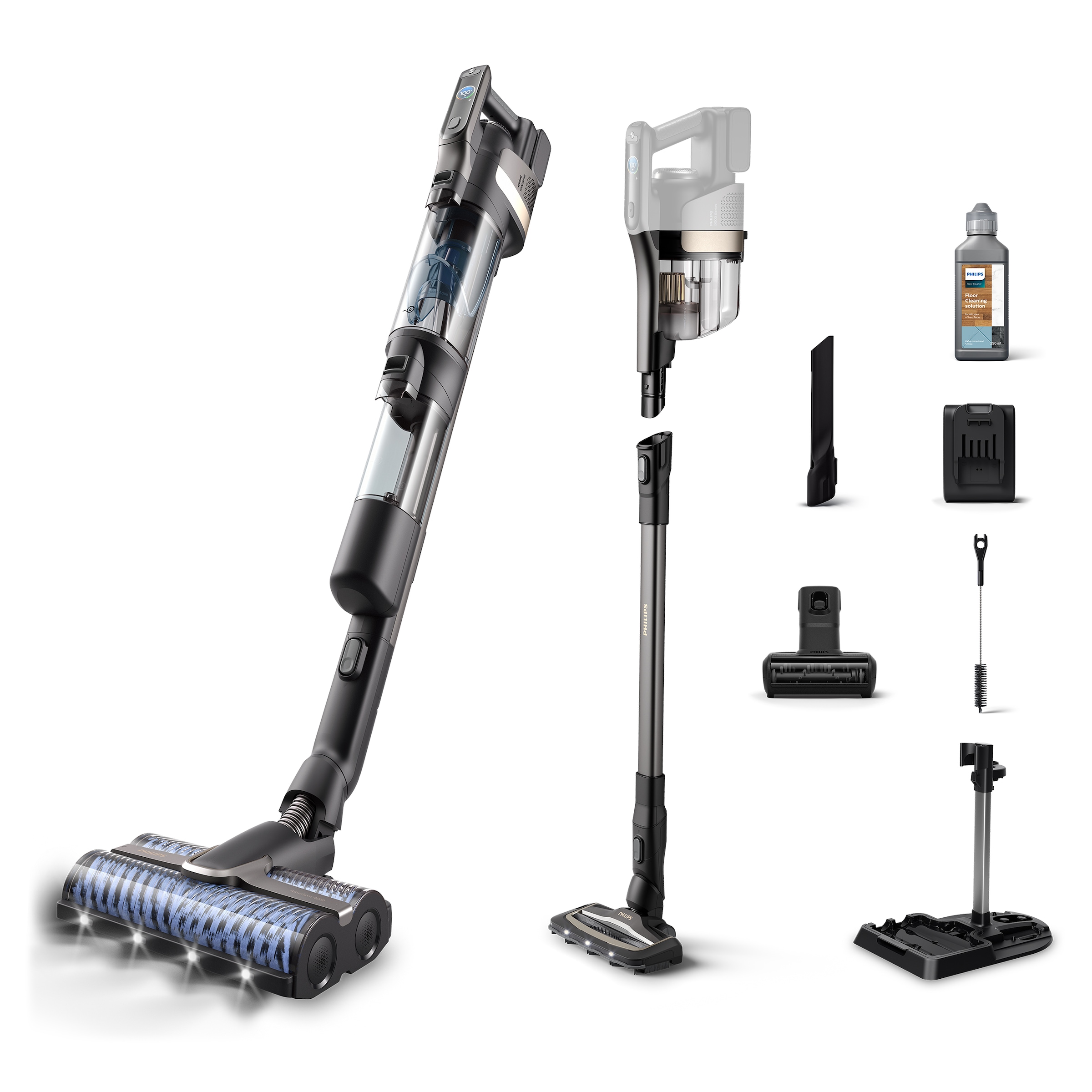 Nass-Trocken-Akkusauger »AquaTrio Cordless 9000 Series XW9463/11«,...