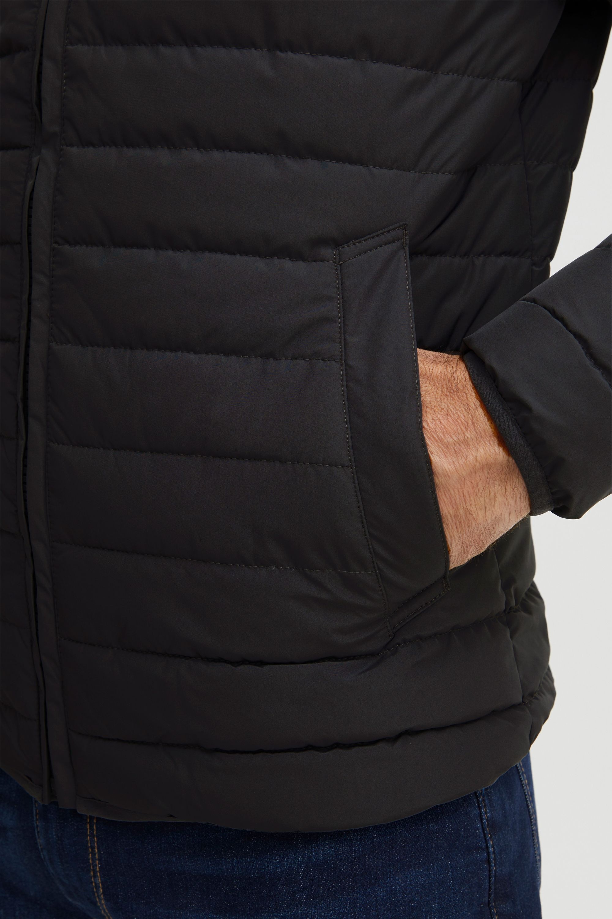 FQ1924 Steppjacke »Steppjacke FQDamian«, mit Kapuze