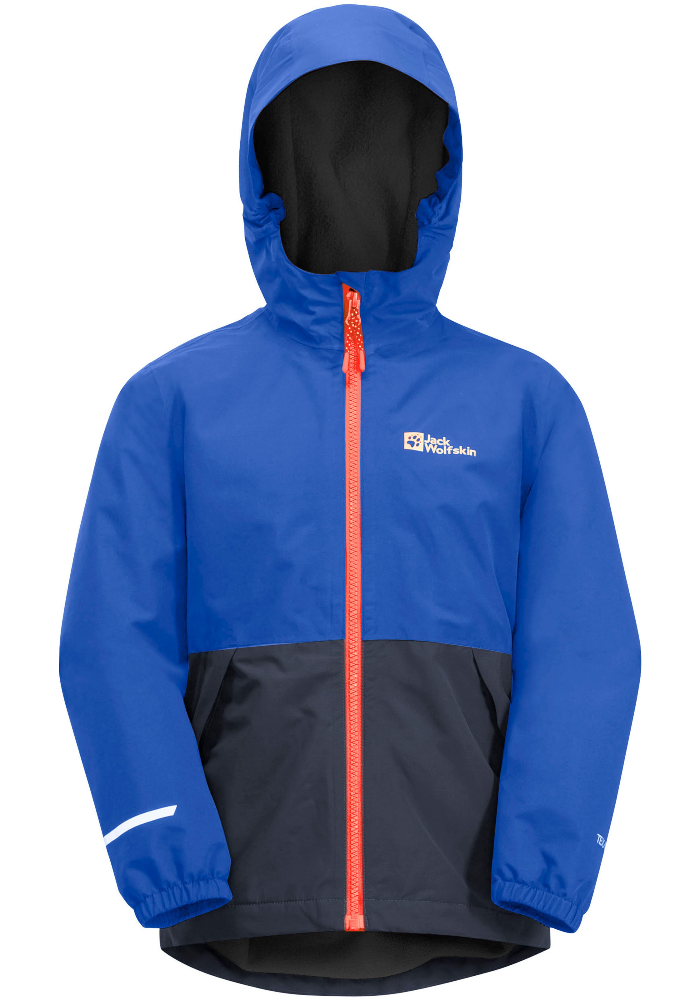 Jack Wolfskin Outdoorjacke »SNOWY DAYS JACKET K«, mit Kapuze, Wärmend, winddicht, Übergangsjacke