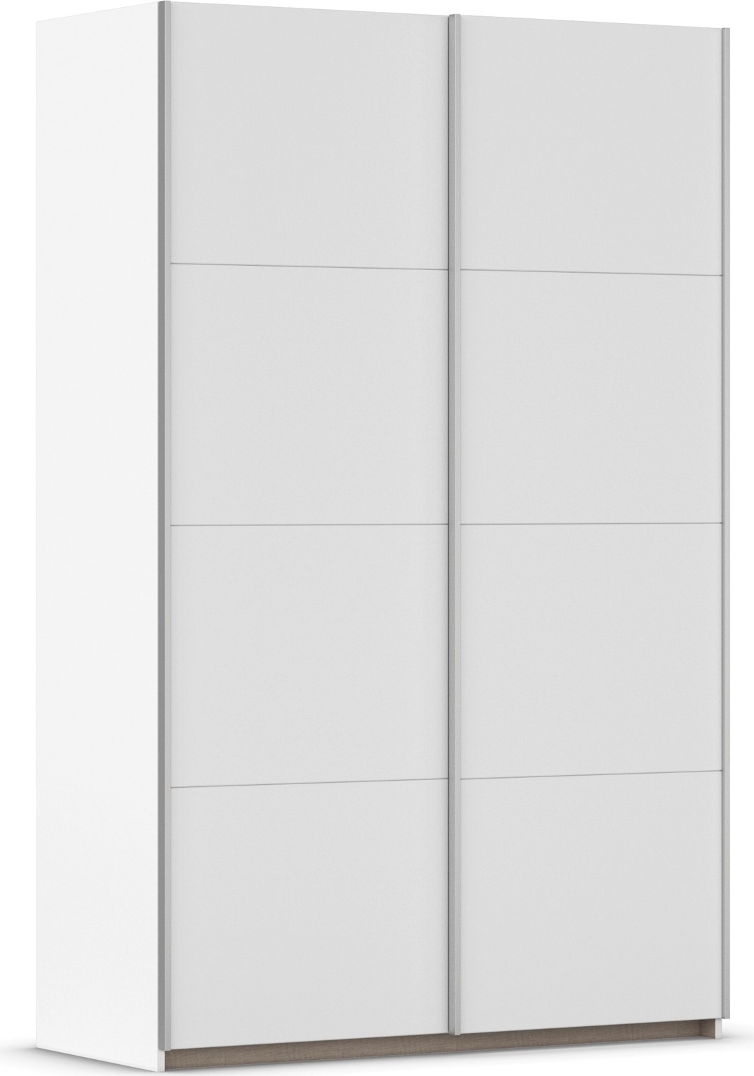 rauch Schwebetürenschrank »Kleiderschrank Schrank Garderobe Schlafzimmerschrank OXFORD«, (in 3 verschiedenen Ausstattungen BASIC/CLASSIC/PREMIUM), mit Griffleisten aus Metall, auch für kleinere Räume MADE IN GERMANY