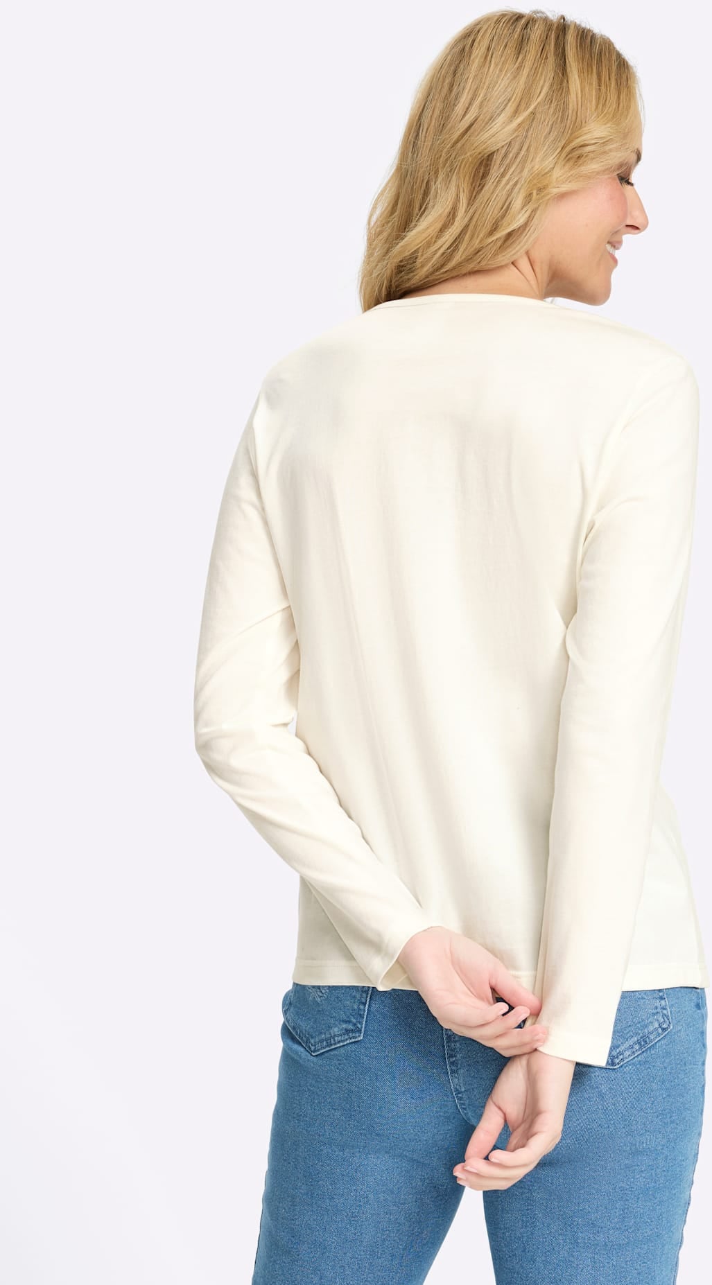 Classic Basics Langarmshirt »Rundhals-Shirt« 1