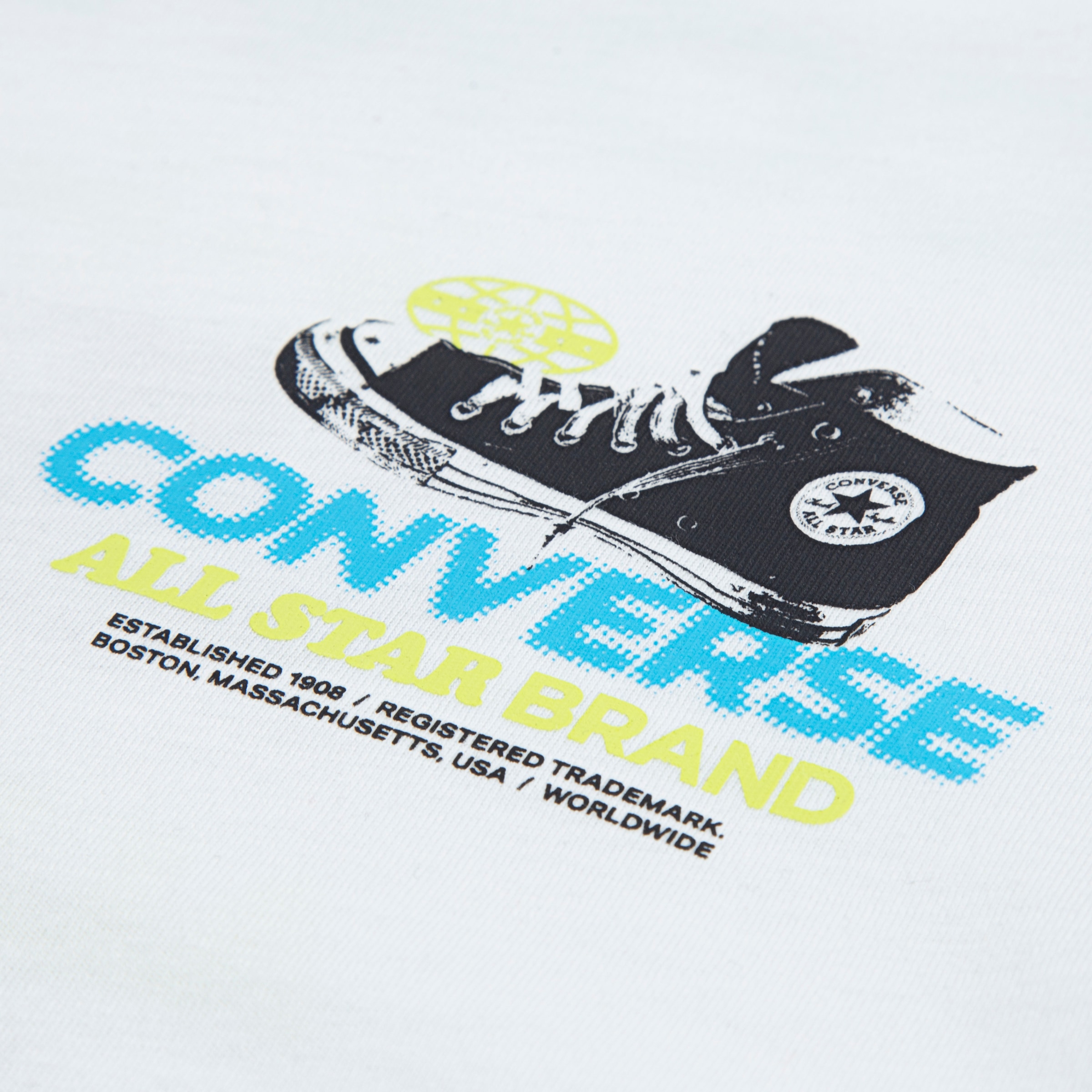 Converse T-Shirt »CNVB FRONTBACK TEXTURE SNKR TE« für vielseitige Aktivitäten, für Sportmode und Streetwear