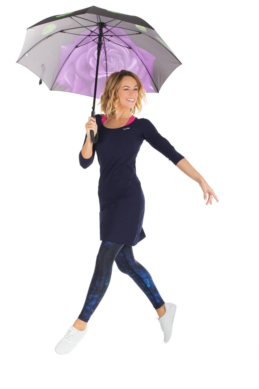 Winshape A-Linien-Kleid »WK2«, 3/4-Arm