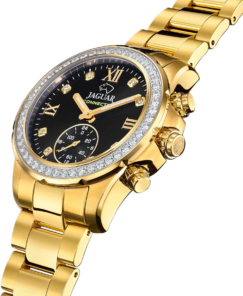 Jaguar Chronograph »Connected, J984/1«, (Set, 3 tlg., mit Wechselband & Werkzeug zum Bandwechsel)