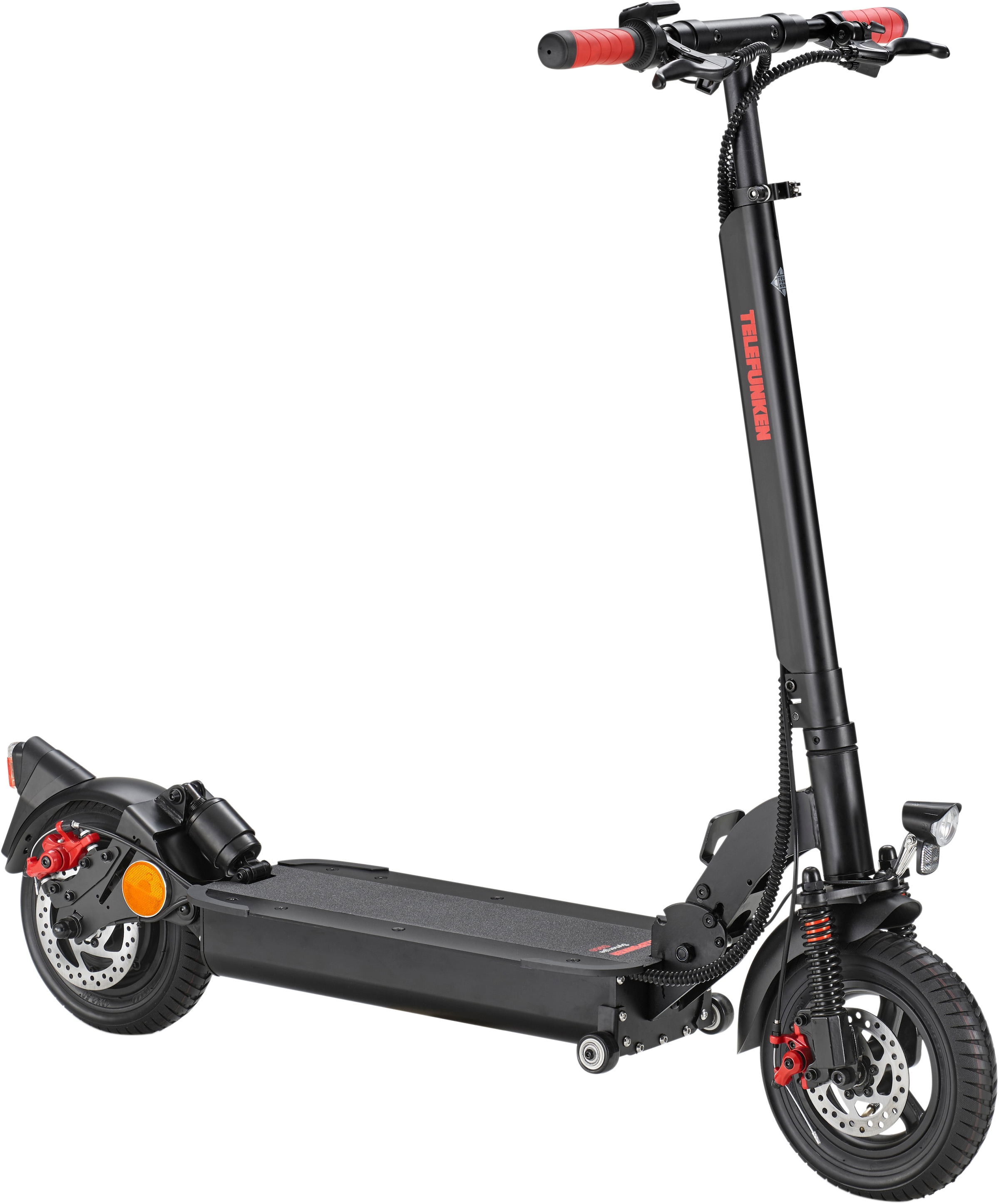 Telefunken E-Scooter »Synergie S950«, mit Straßenzulassung, bis zu 50 km Reichweite, höhenverstellbar