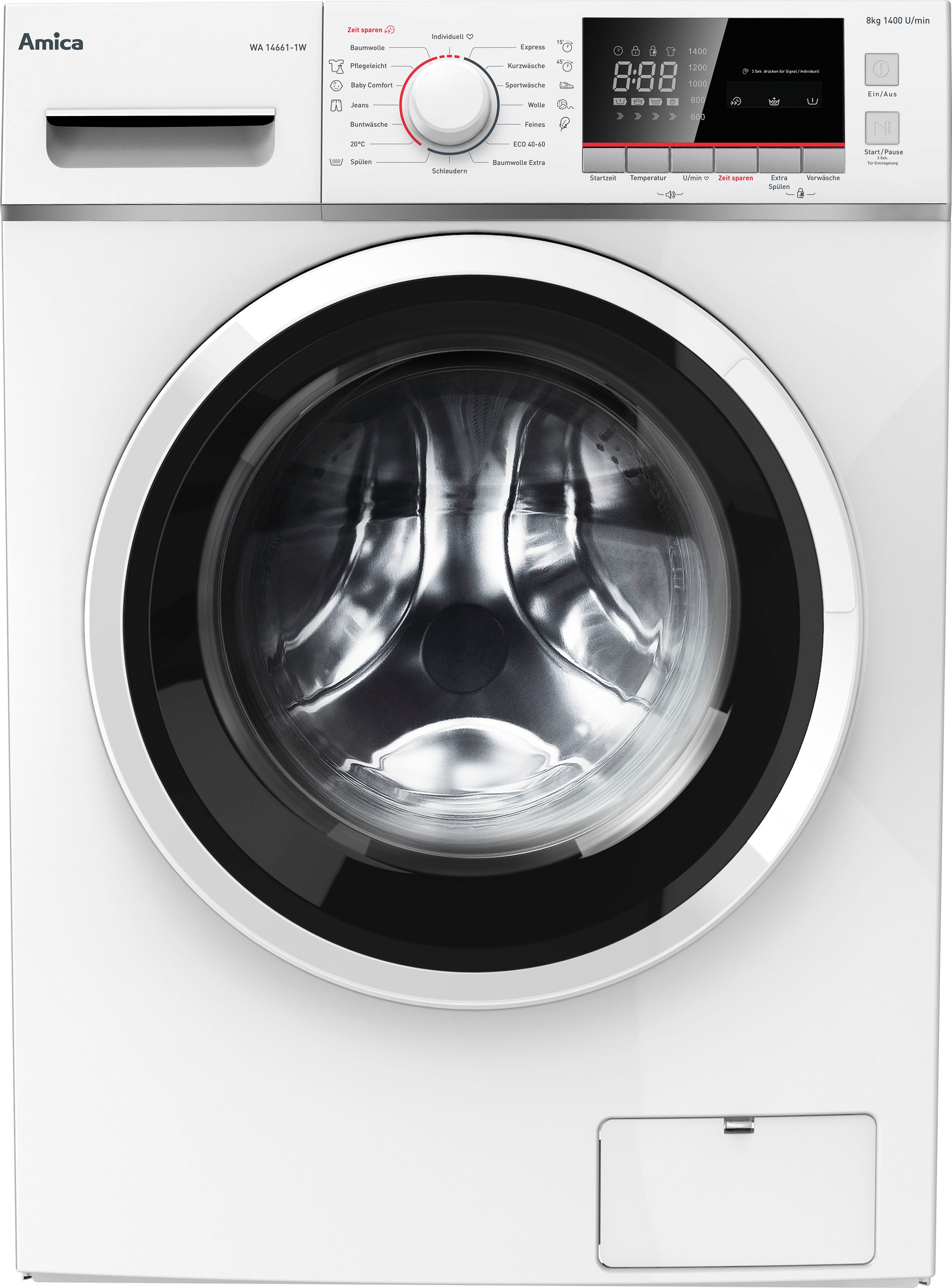 Amica Waschmaschine »WA 14661-1 W«, Classic Line, WA 14661-1 W