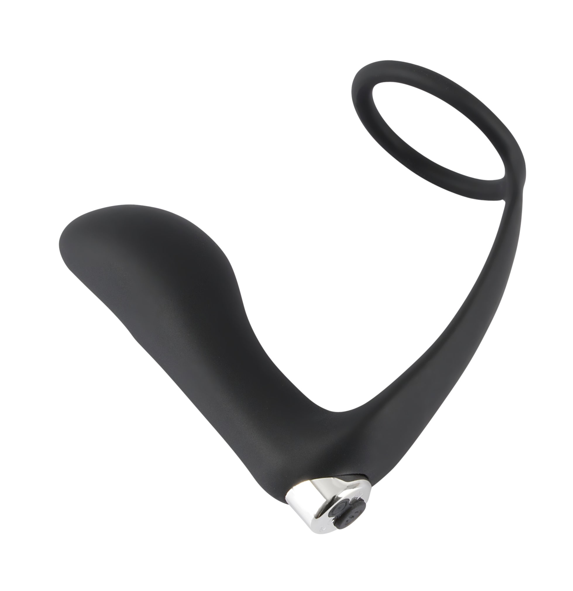 BLACK VELVETS Anal-Stimulator »Analplug mit Penisring Vibrating Ring & Plug«