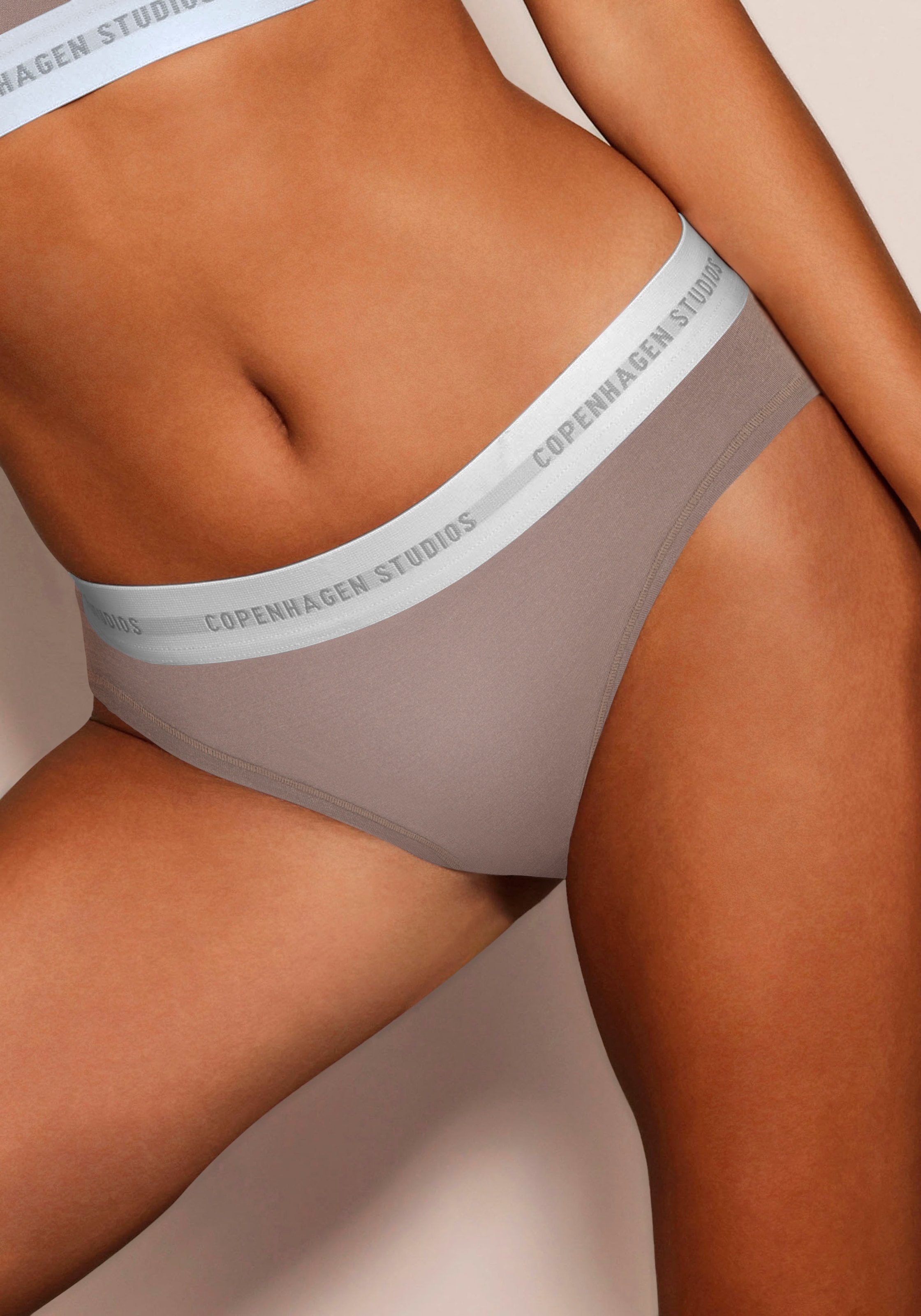 Copenhagen Studios Bikinislip mit elastischem Logobund