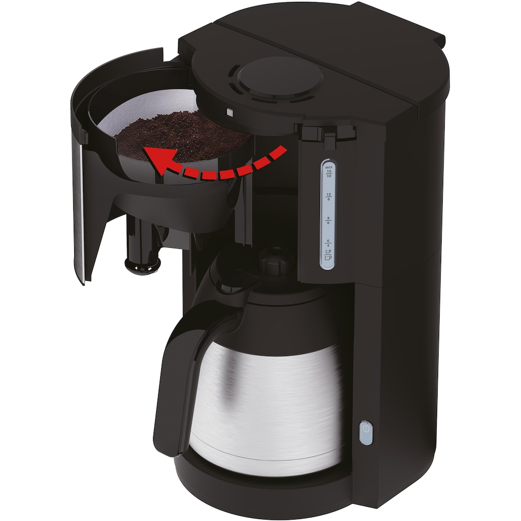 Krups Filterkaffeemaschine »KM305D Pro Aroma«, 1,25 l Kaffeekanne, Papierfilter