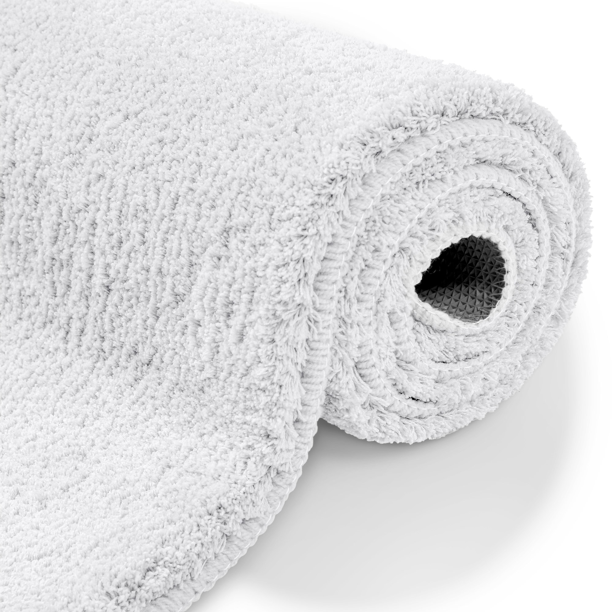OTTO home Badematte »Neele«, rutschhemmend beschichtet, schnell trocknend, Badteppich, getuftet, modern, Uni, antirutsch, flauschig, hochflor