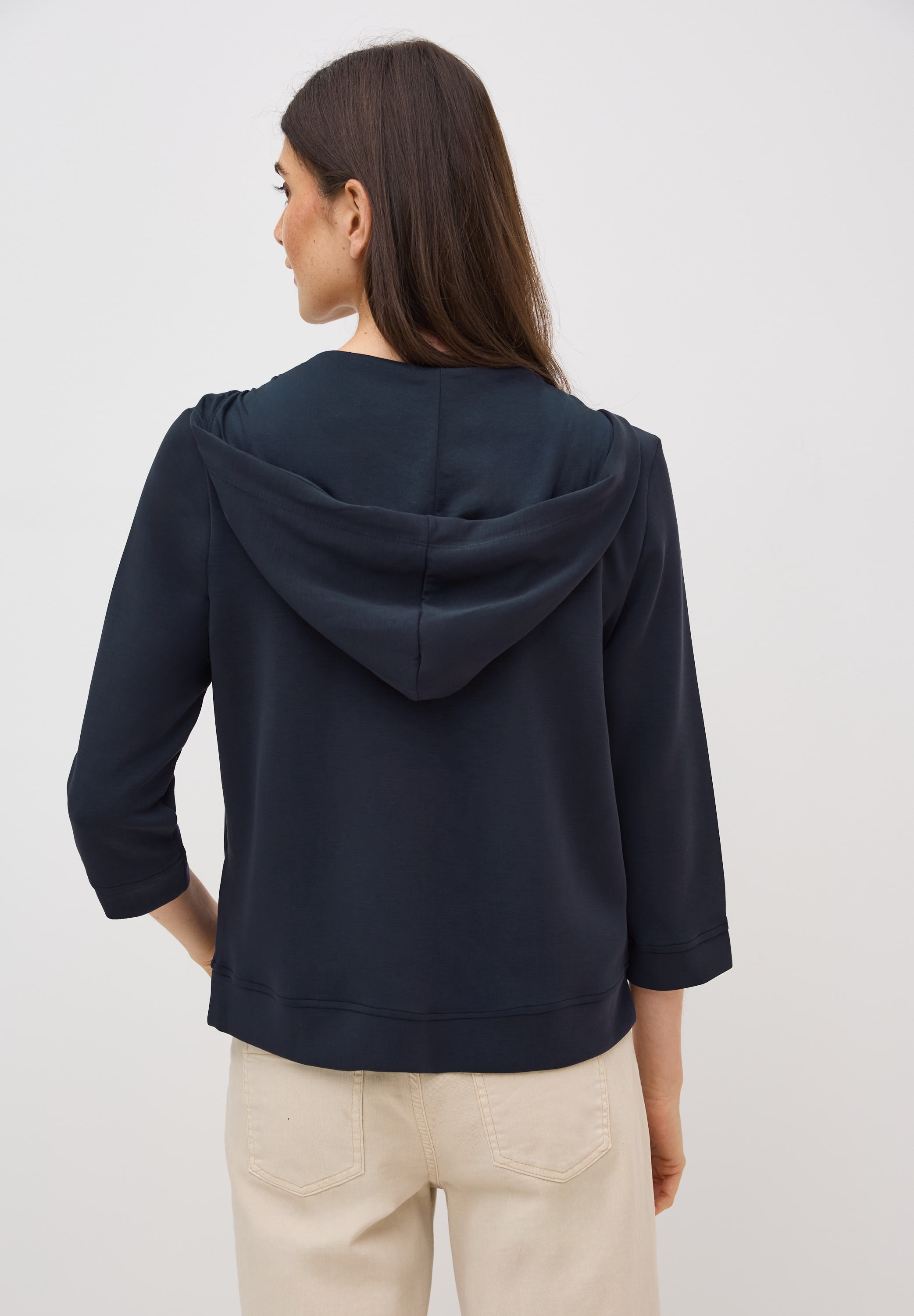 Cecil Kapuzensweatjacke, 3/4-Arm