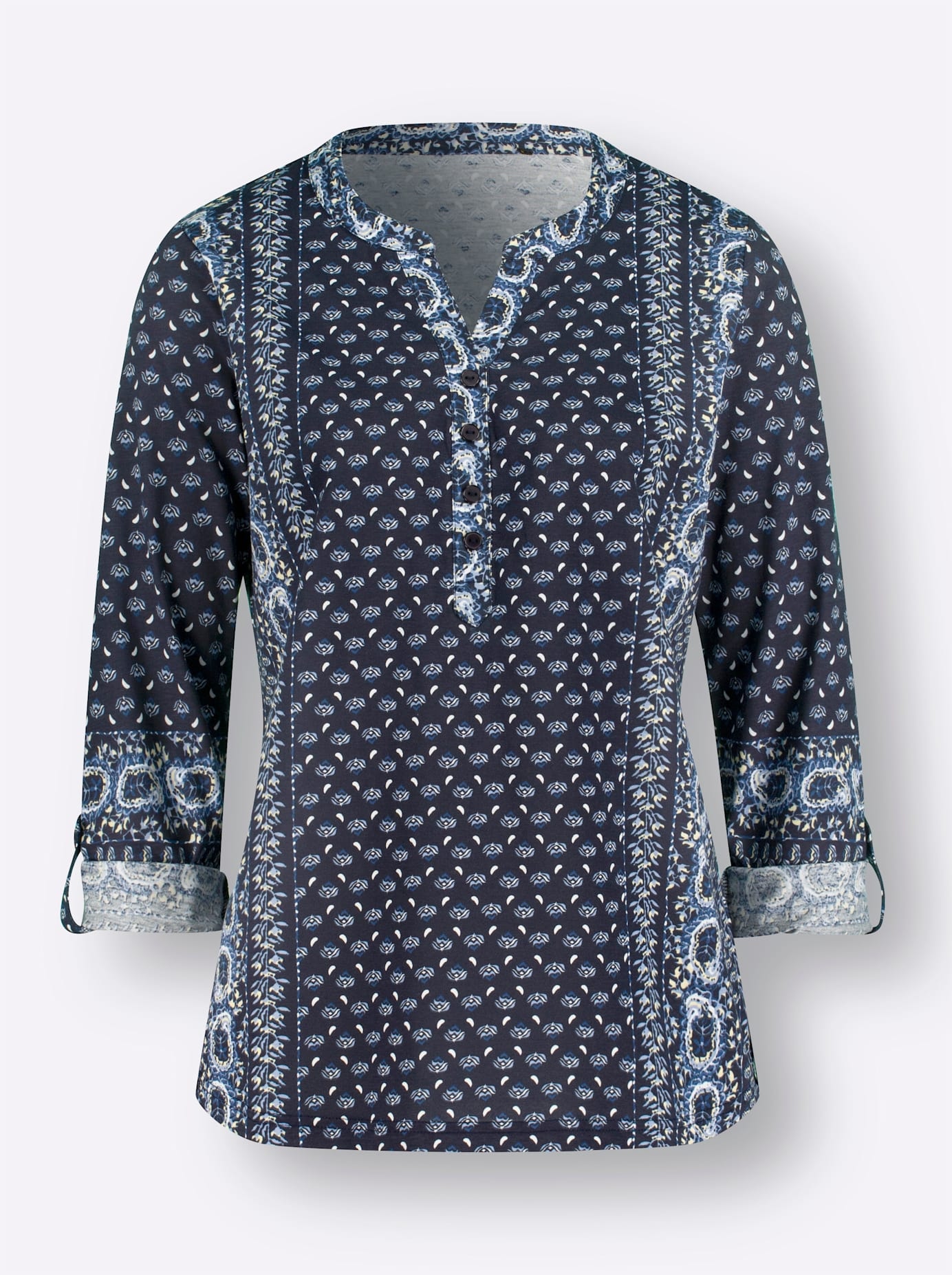 Classic Basics Print-Shirt »Druck-Shirt«, (1 tlg.)