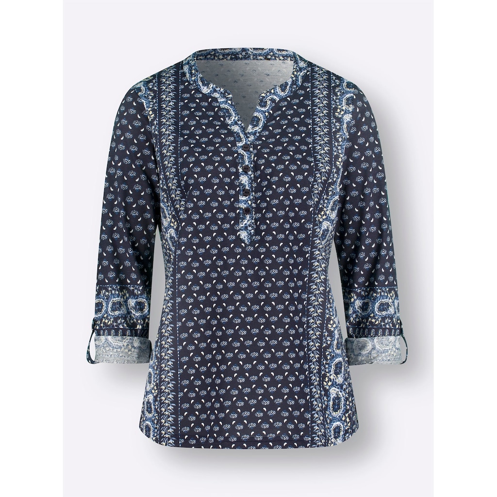 Classic Basics Print-Shirt »Druck-Shirt«, (1 tlg.)