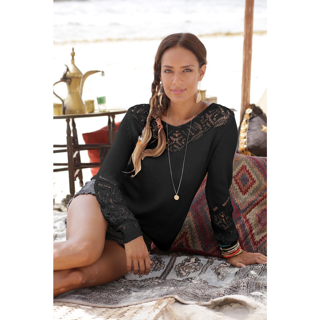 LASCANA Strandpullover