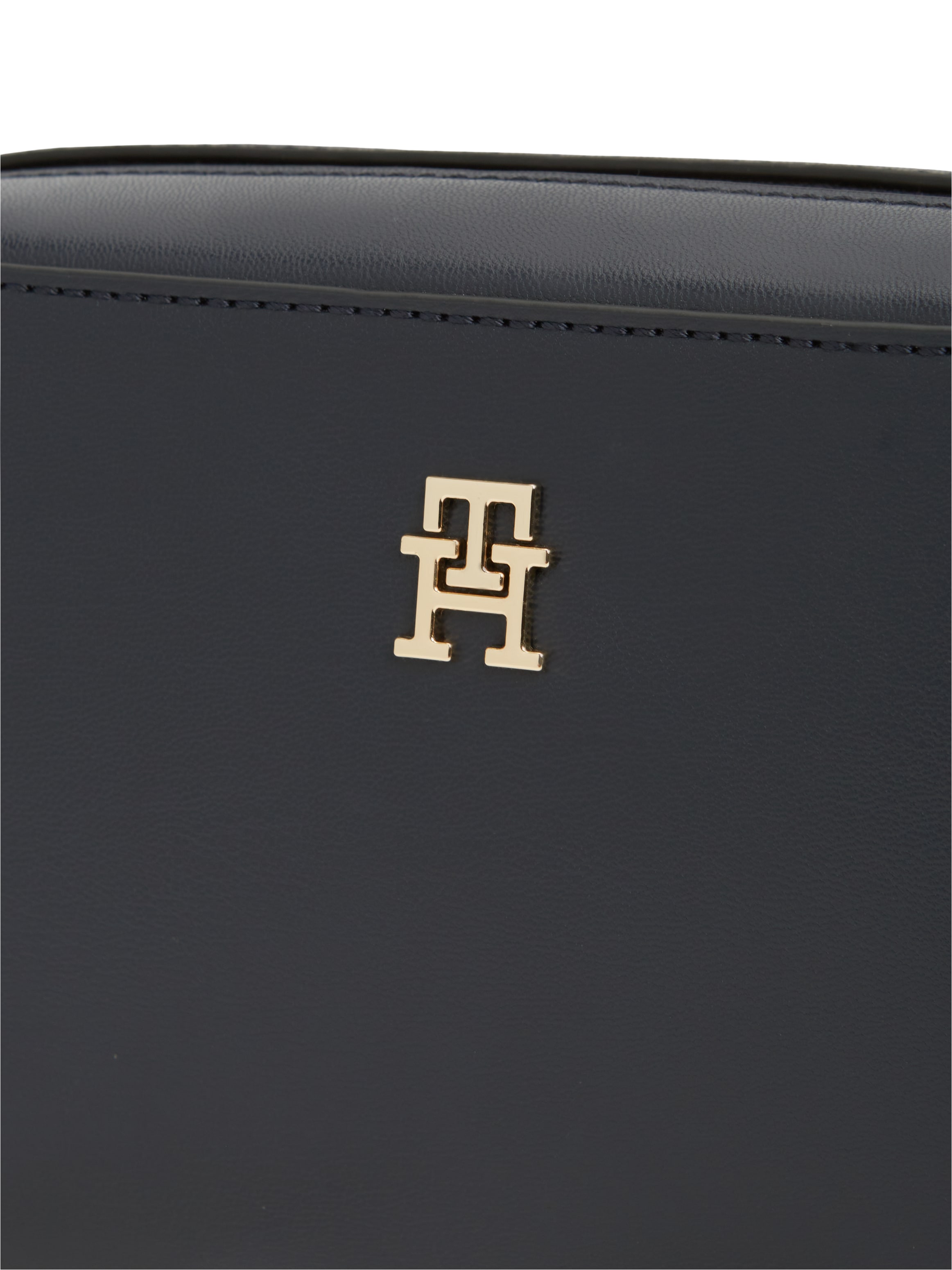 Tommy Hilfiger Mini Bag »TH JOY CAMERA BAG CORP« Unisex Schultertasche, Umhängetasche mit gestreiftem Schulterriemen