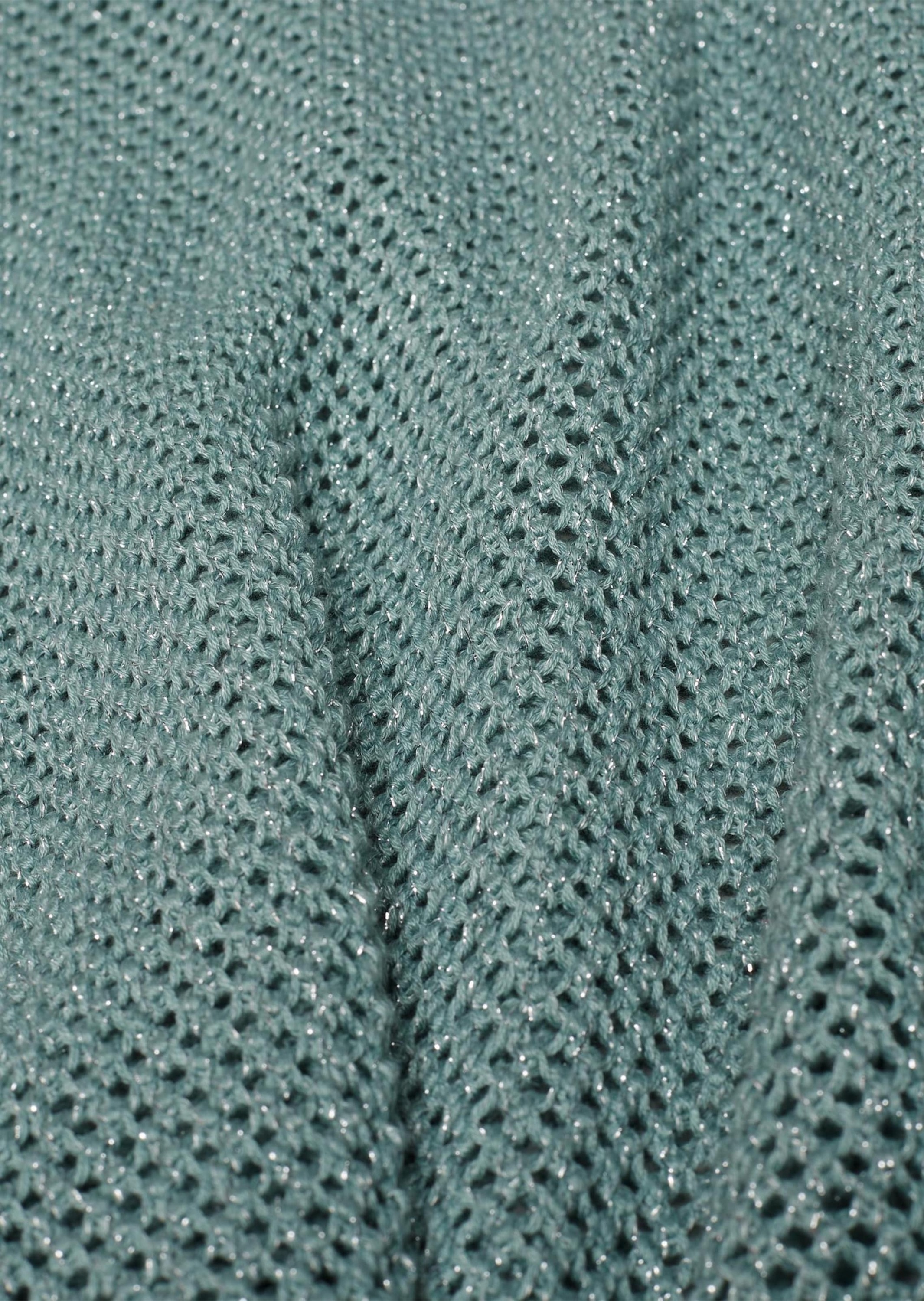 GOLDNER Strickpullover »Leicht schimmernder Strickpullover mit aufwendigem Ajourdessin« Ohne