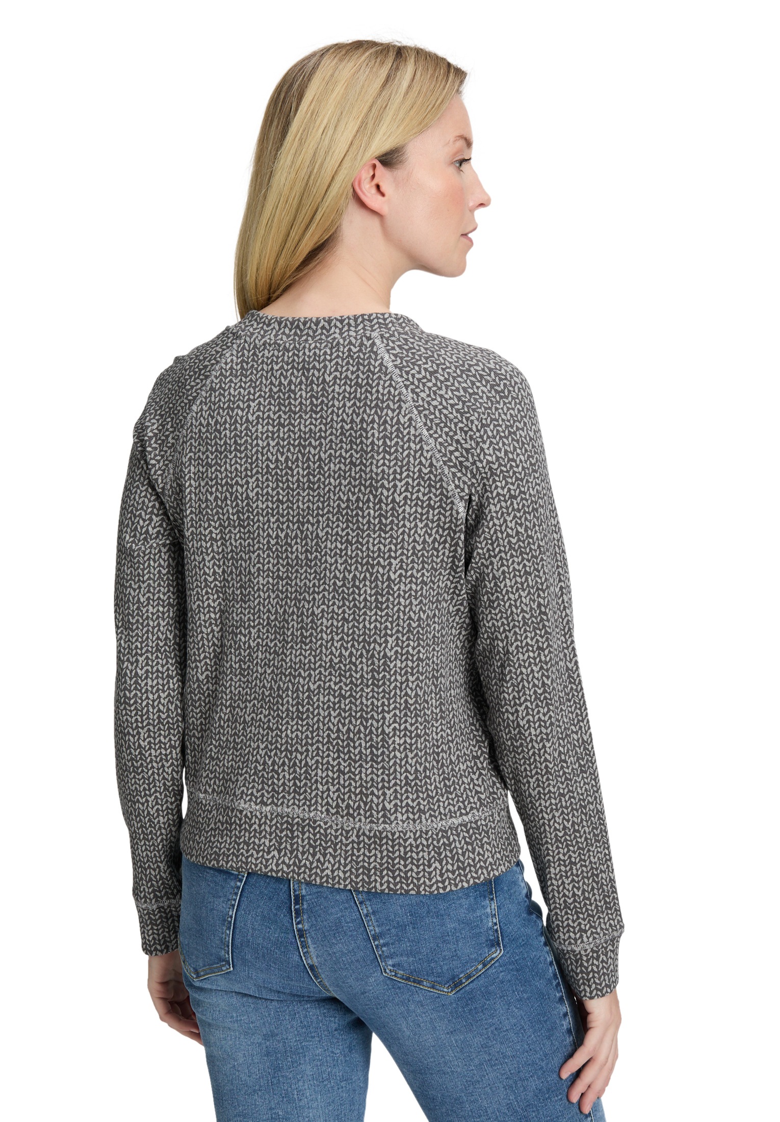 Betty Barclay T-Shirt »Shirtjacke mit Rippenstruktur«