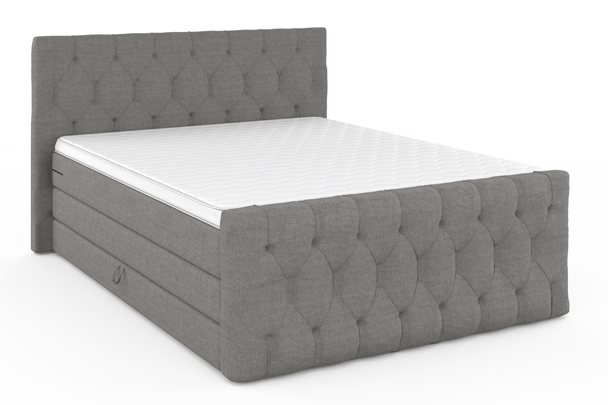 ED EXCITING DESIGN Boxspringbett »"Cashfield", OTTOs Choice! Topseller inkl. zwei Bettkästen & Topper«, erhältlich in den Größen 160x200cm und 180x200cm