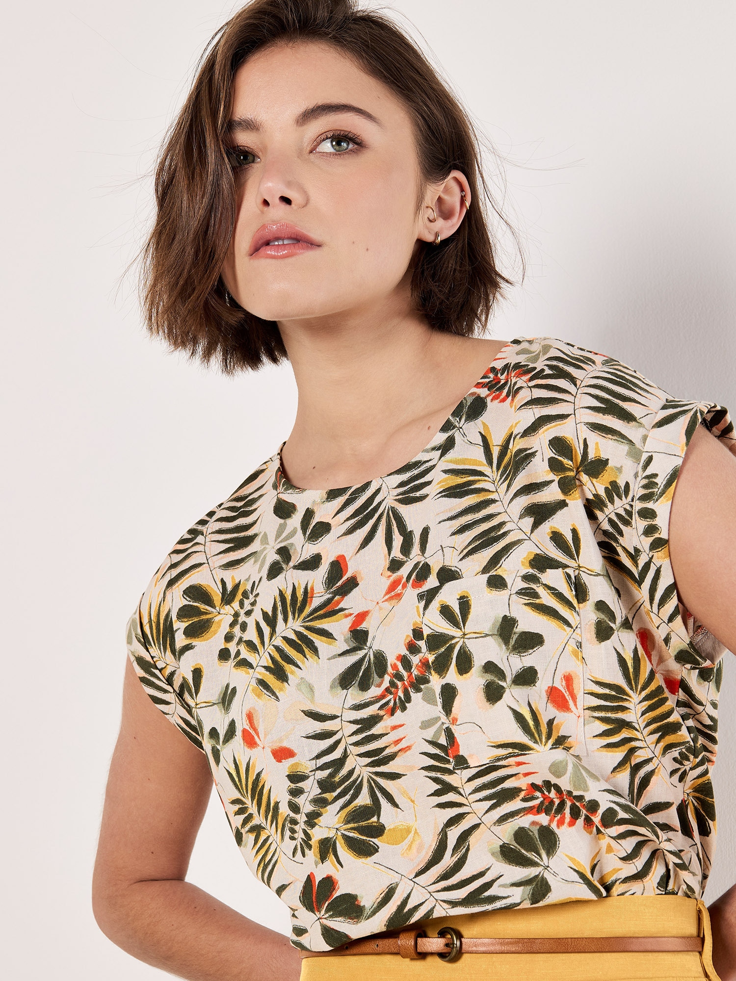 Apricot Druckbluse »Bluse« mit offenem Rücken