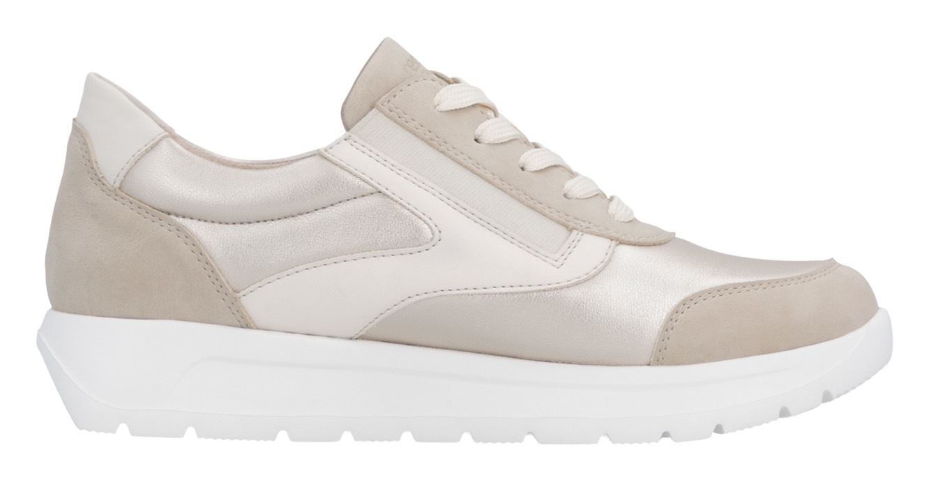 Remonte Keilsneaker  Schnürschuh, Halbschuh, Casual-Sneaker mit seitlichem Reißverschluss