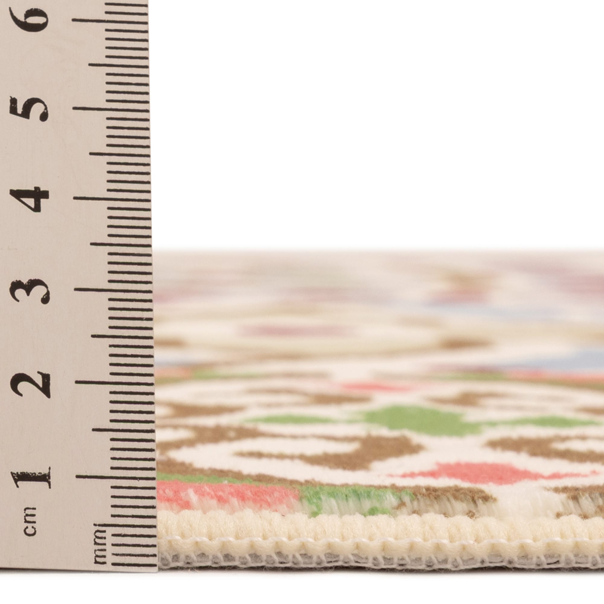 Gino Falcone Badematte »Aquata GF-160, Badvorleger, Badezimmer Teppich« Höhe 7 mm rutschhemmend beschichtet fußbodenheizungsgeeignet Badteppich, bedruckt, Fliesen Optik, rechteckig