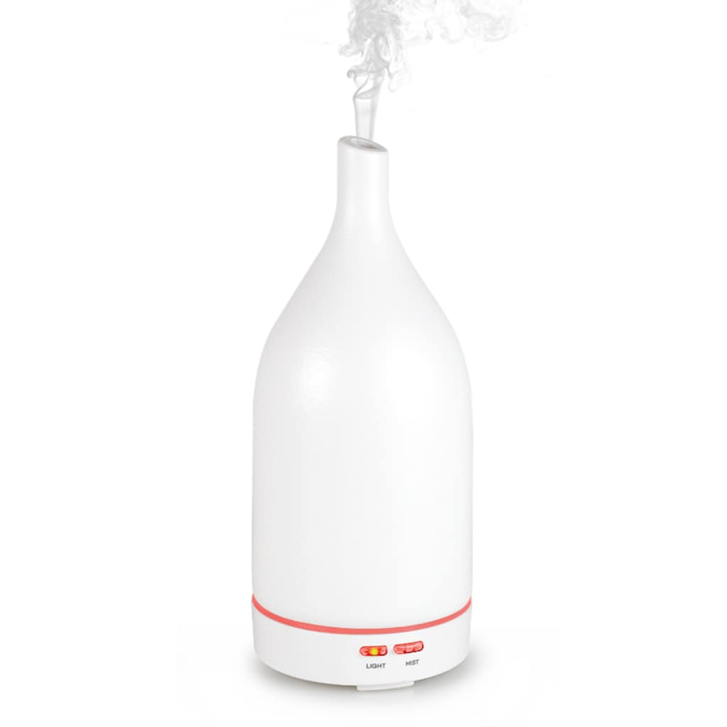 Hyrican Luftbefeuchter »Aroma Ultraschall Luftbefeuchter/Diffuser mit Keramikabdeckung«, 0,1 l Wassertank