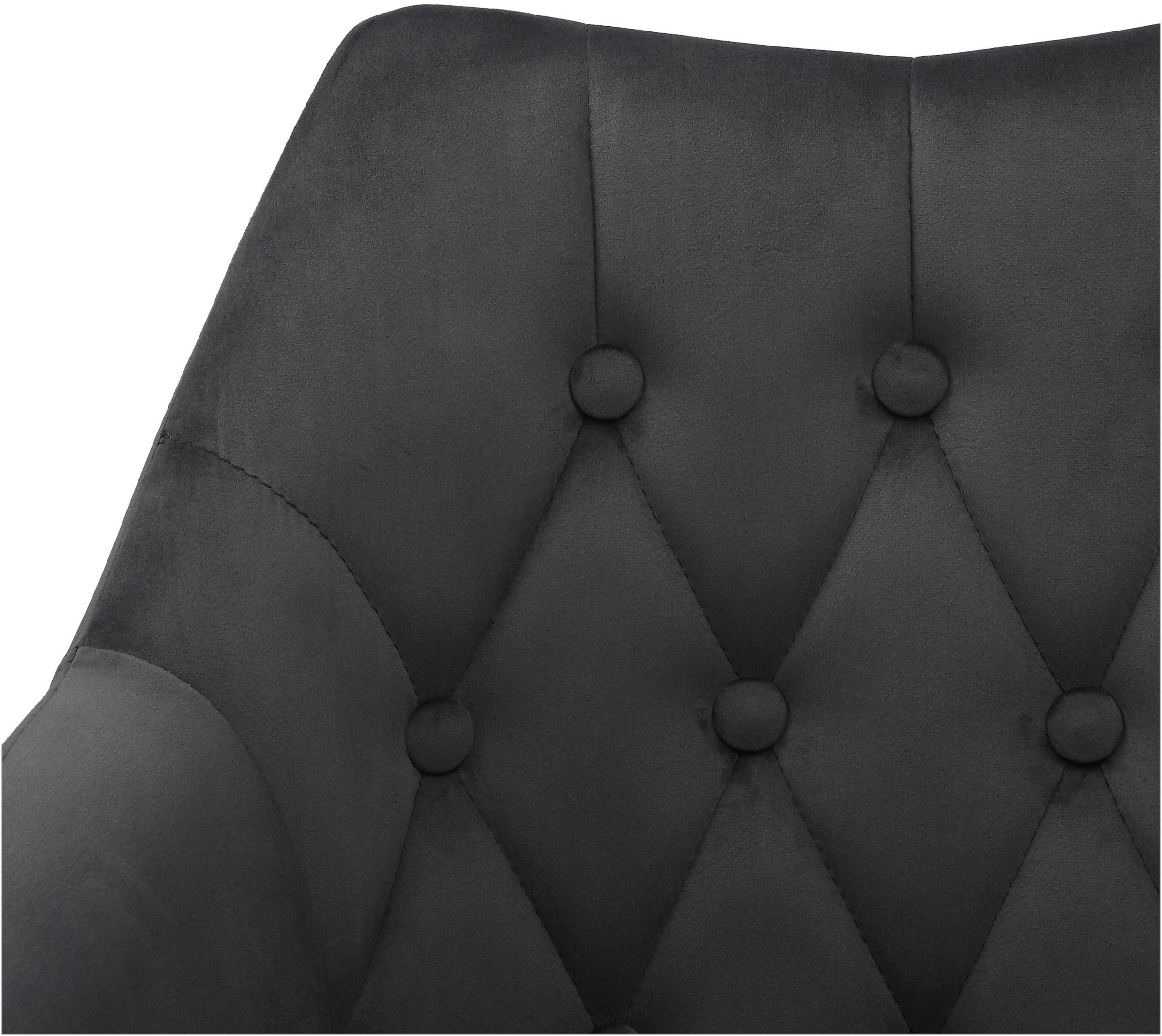 Home affaire Esszimmerstuhl »Alton, TOPSELLER!, OTTOs Choice«, (Set), 2 St., Samtvelours, mit weichem Samtvelours, Armlehnstuhl mit attraktiver Knopfheftung