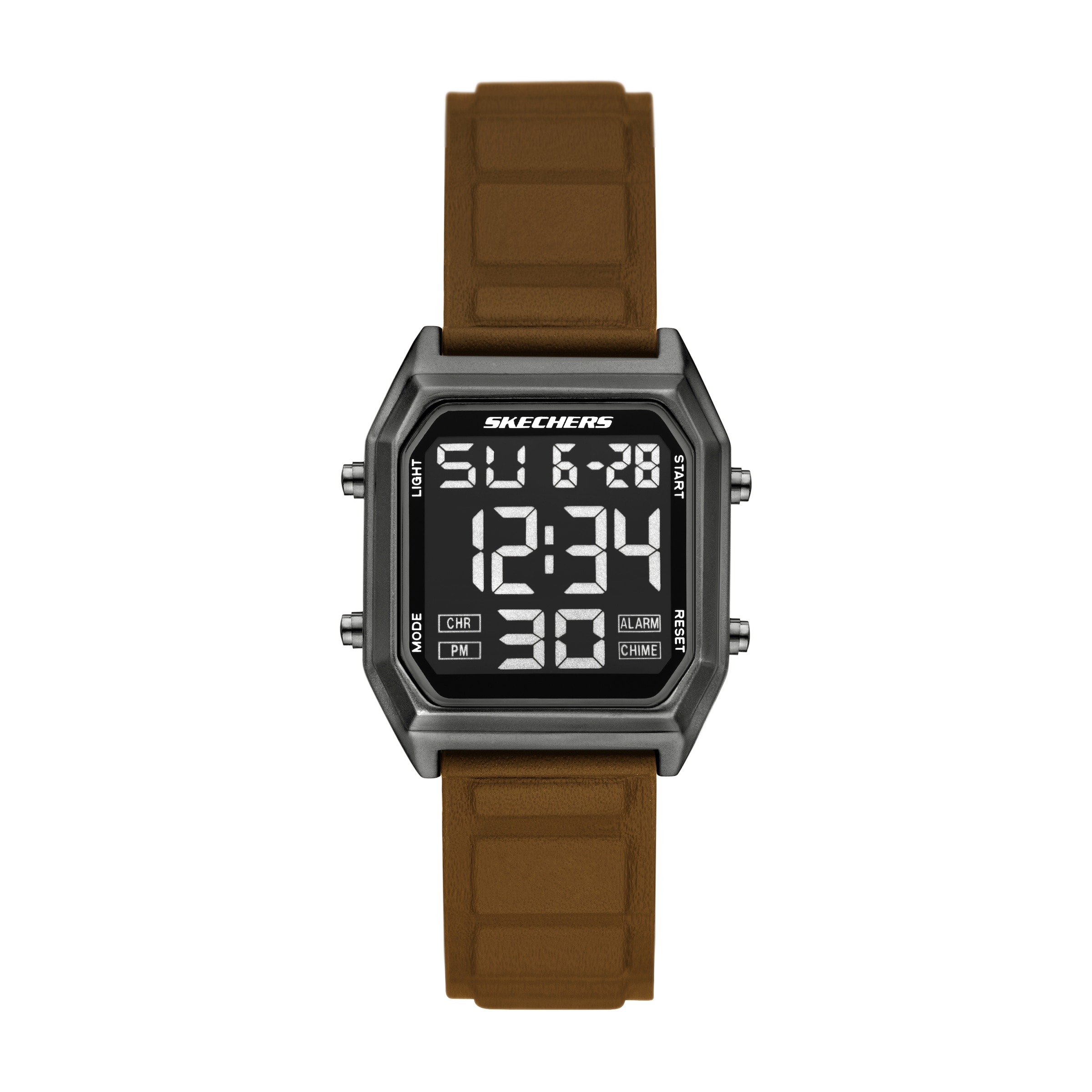 Skechers Chronograph »Ridgeley« Quarzuhr, Armbanduhr, Damenuhr, Herrenuhr, digital, Tag, Wochentag