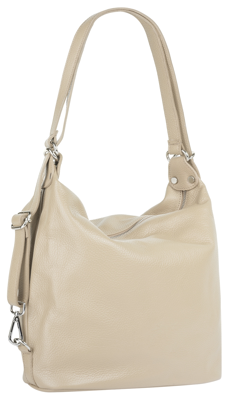 Samantha Look Shopper echt Leder, Made in Italy