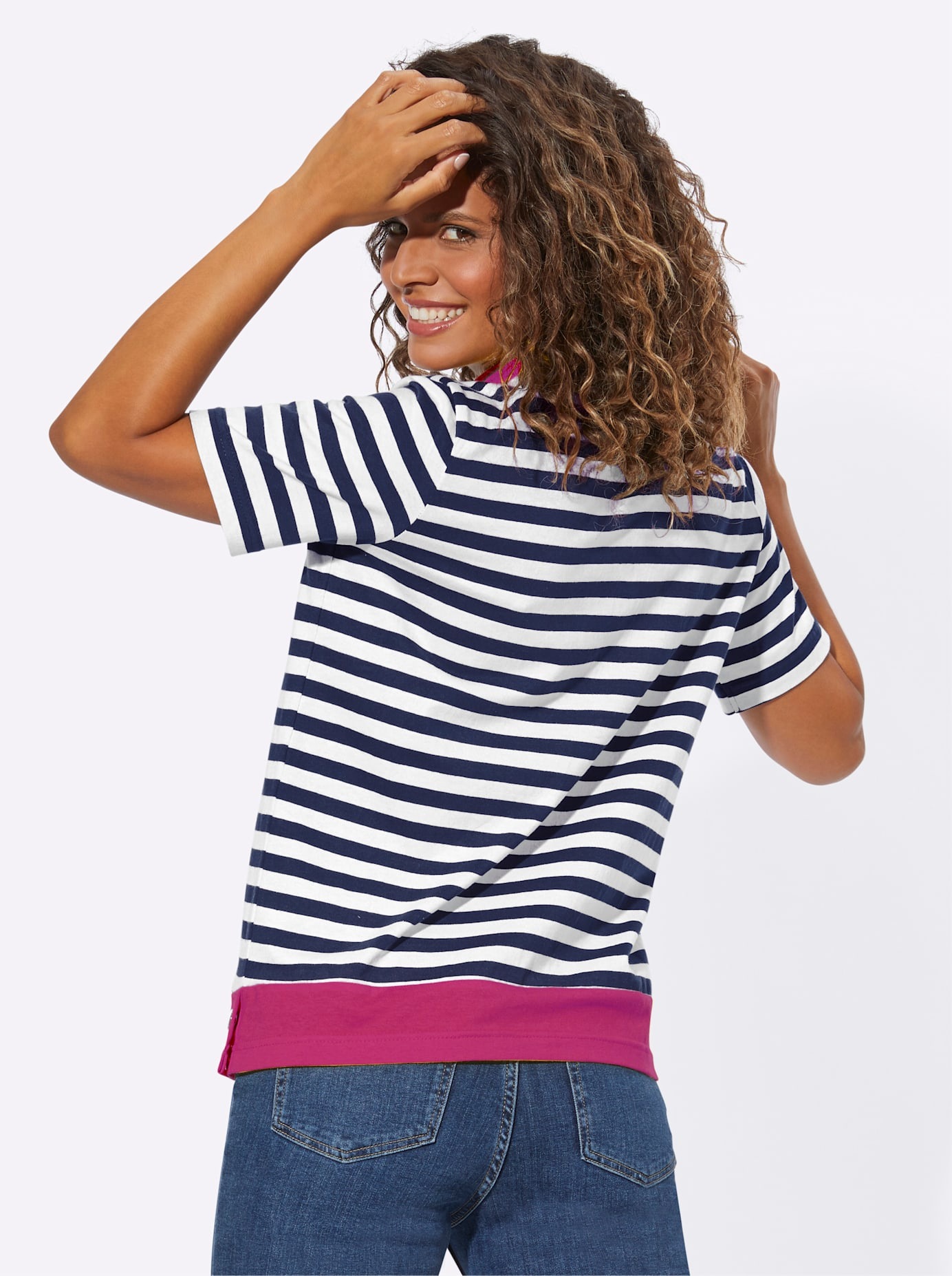 Casual Looks Kurzarmshirt »Shirt«, (1 tlg.)