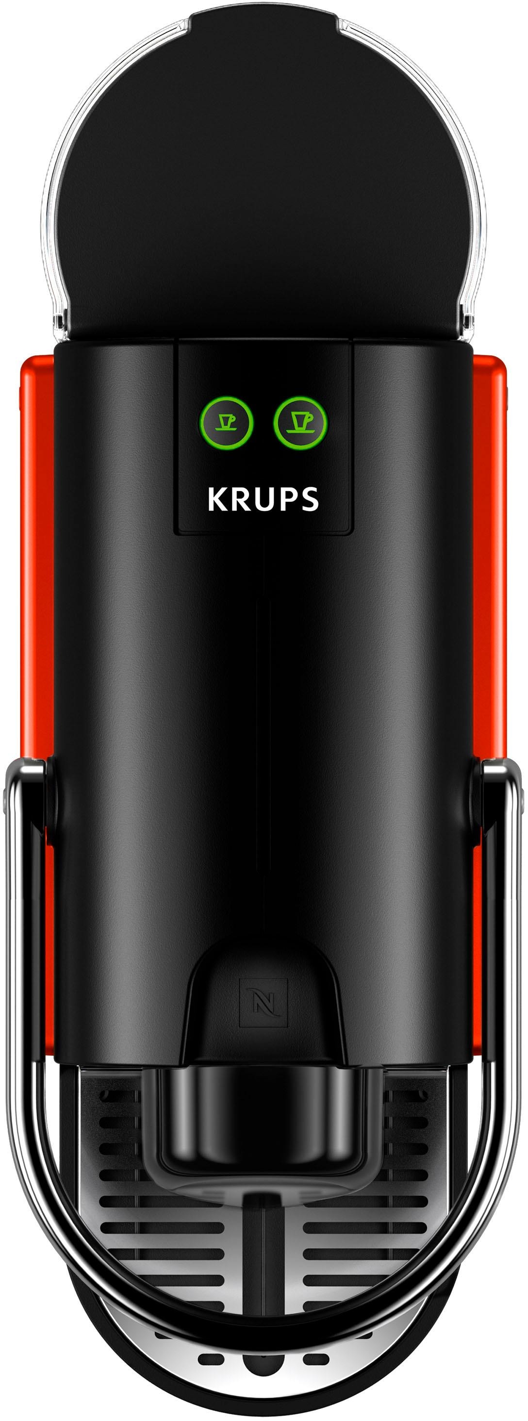 Nespresso Kapselmaschine OTTO von Willkommenspaket XN3045 Krups, bestellen bei jetzt 7 »Pixie Red«, mit Kapseln inkl