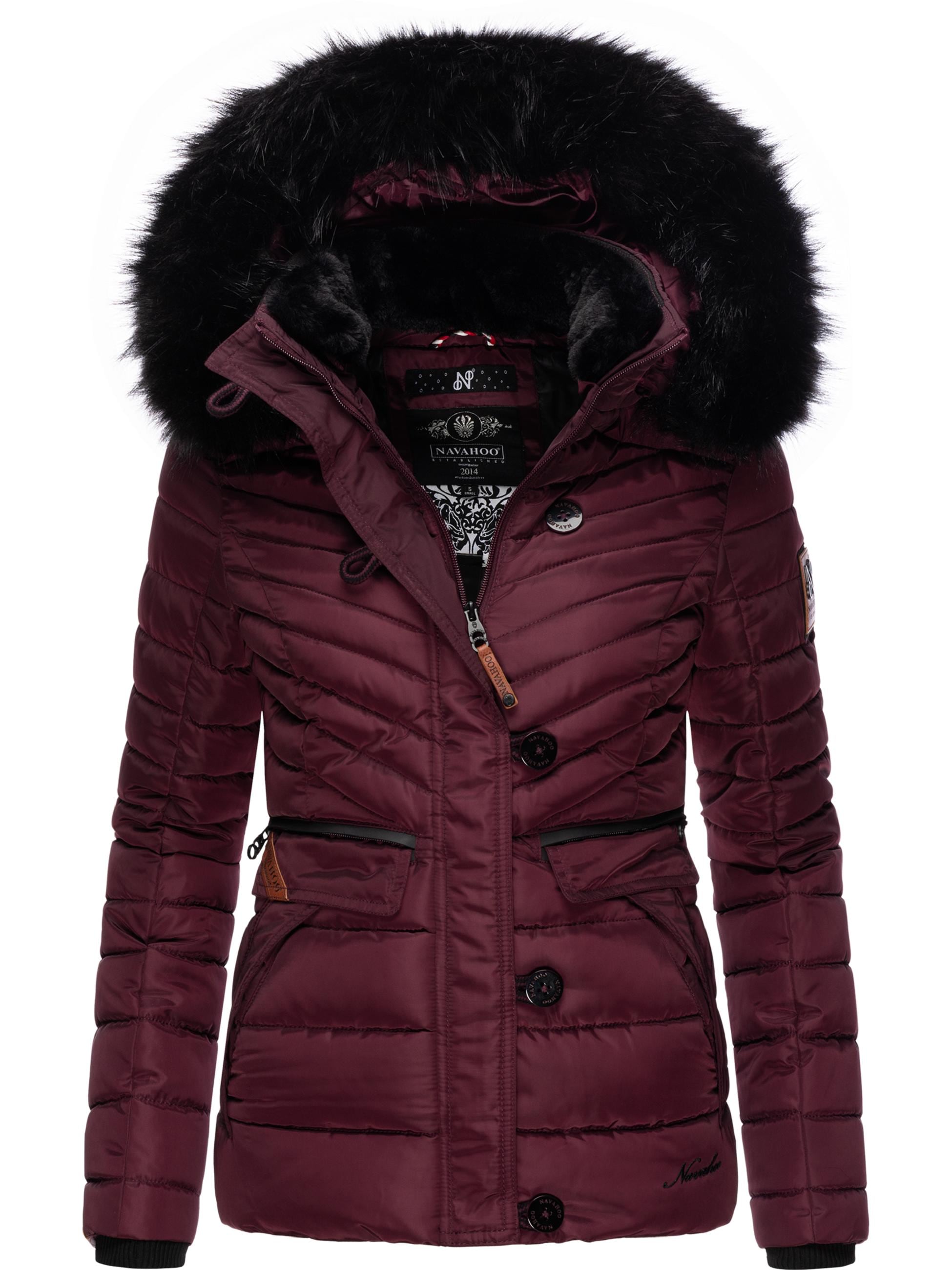 Navahoo Winterjacke »Winterjacke Wisteriaa«, mit Kapuze