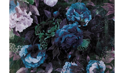 Consalnet Vliestapete »Blauer Blumen Mix«, floral kaufen