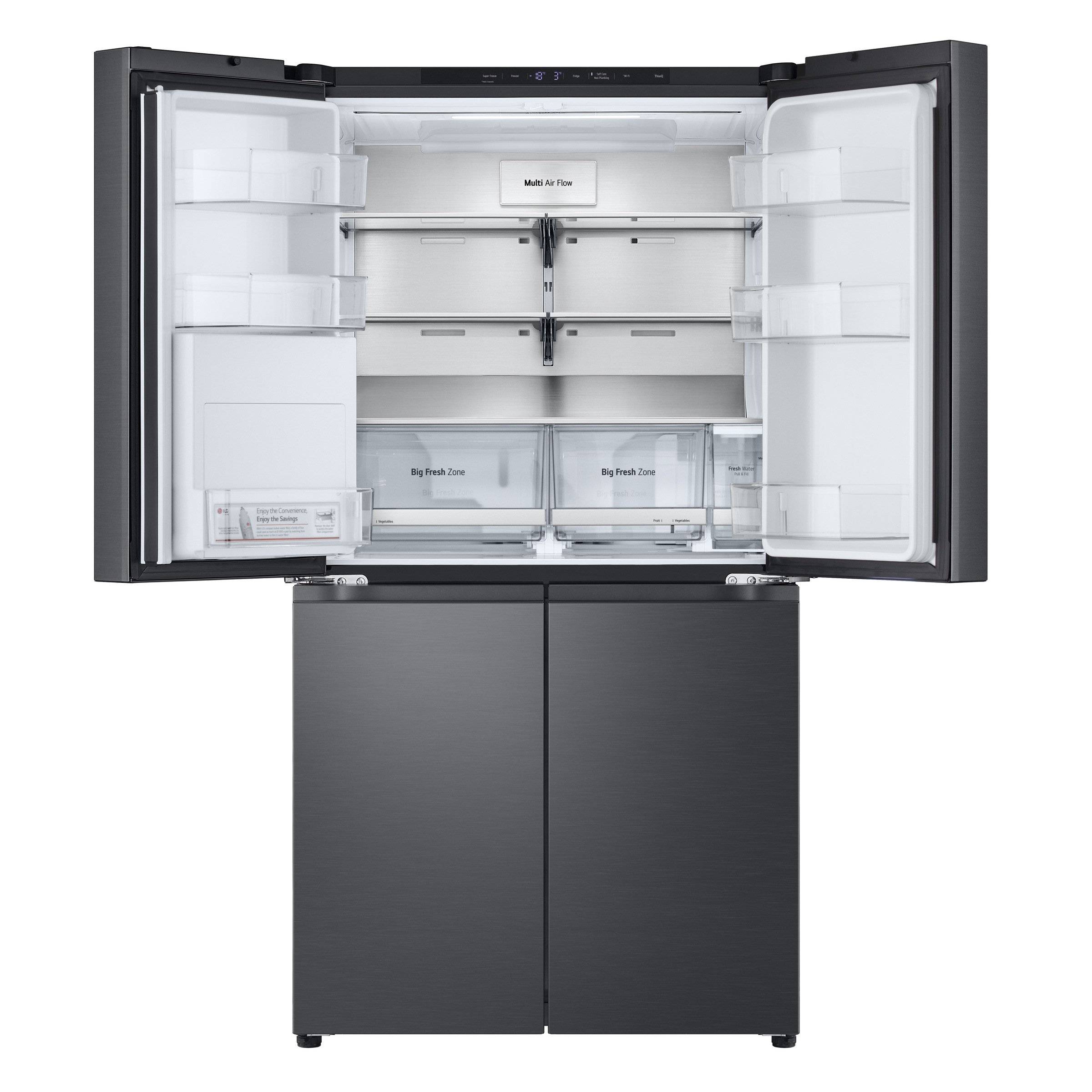 LG Multi Door »GMF961EV6C« 179,2 cm hoch 91,4 cm breit Wassertank