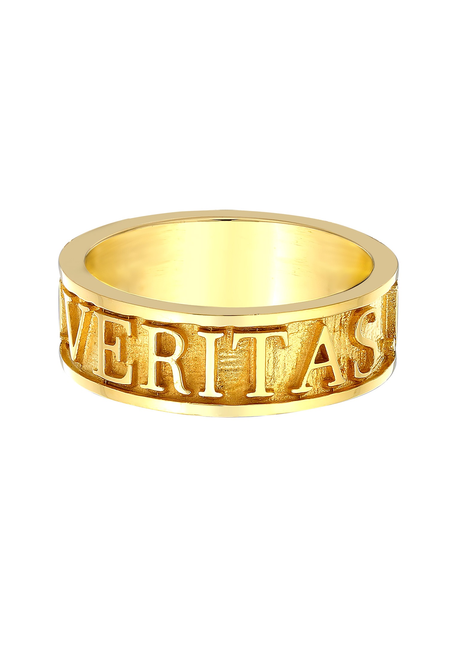 Kuzzoi Silberring »Ring Herren Bandring Schriftzug 925 Silber«