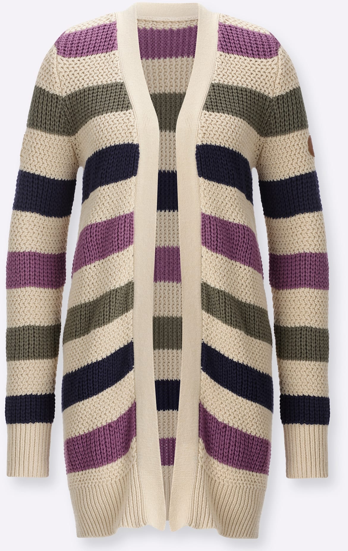 Casual Looks Longstrickjacke