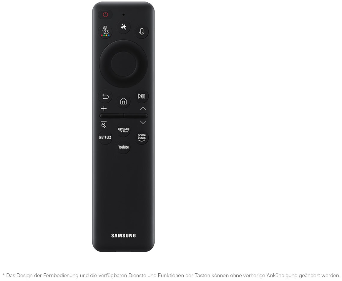 Samsung LCD-LED Fernseher »GMR75R85HAU« 189 cm/75 ″ Smart-TV Micro RGB, 100% BT.2020 Farbraum, Motion Xcelerator 144Hz, Dolby Atmos