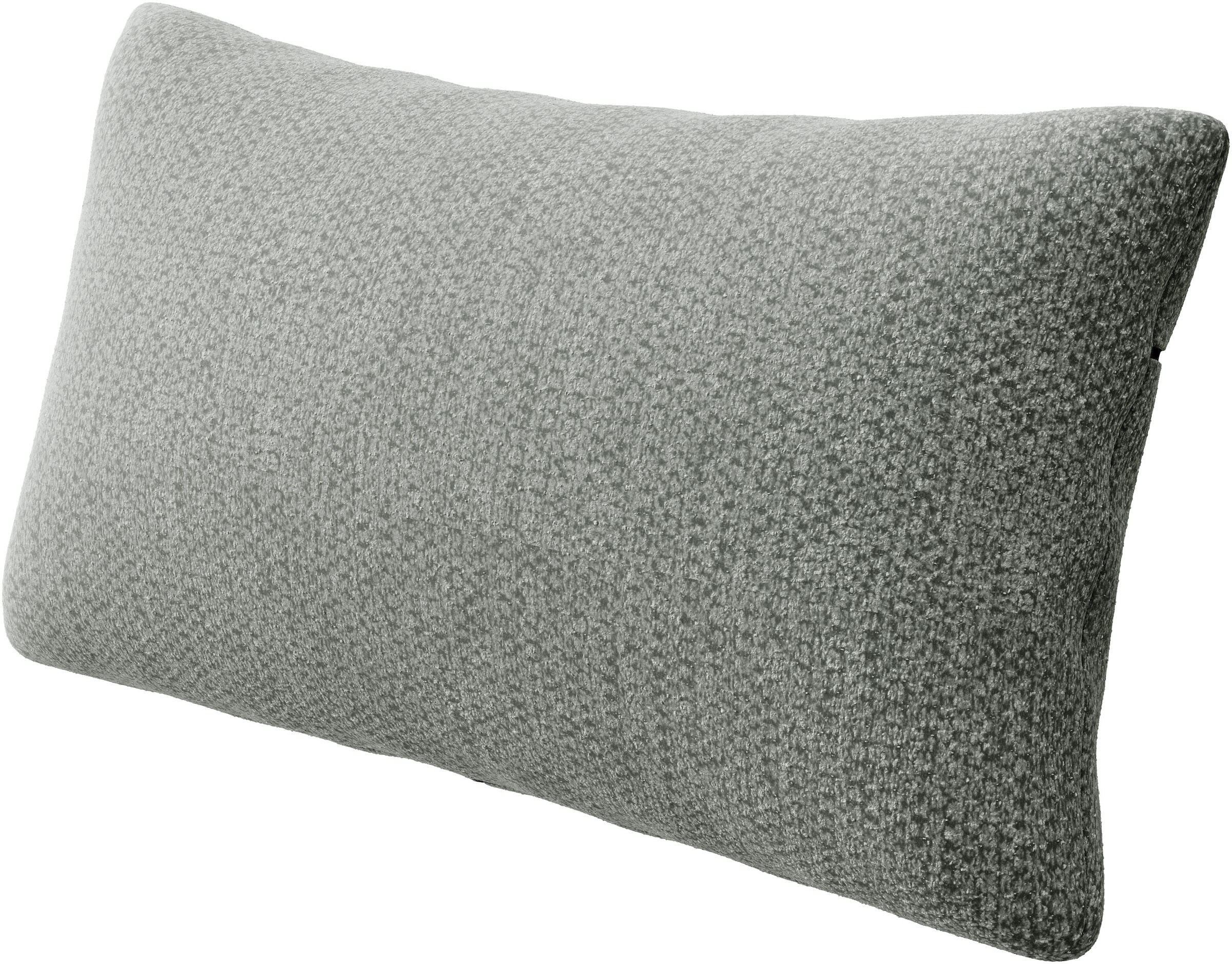 INOSIGN Ecksofa »Cross, mit softem Sitz, L-Form, wendbare Zierkissen, Breite 284 cm«, Couch mit vielen Kissen, stylische Kreuznaht, elegante Metallfüße