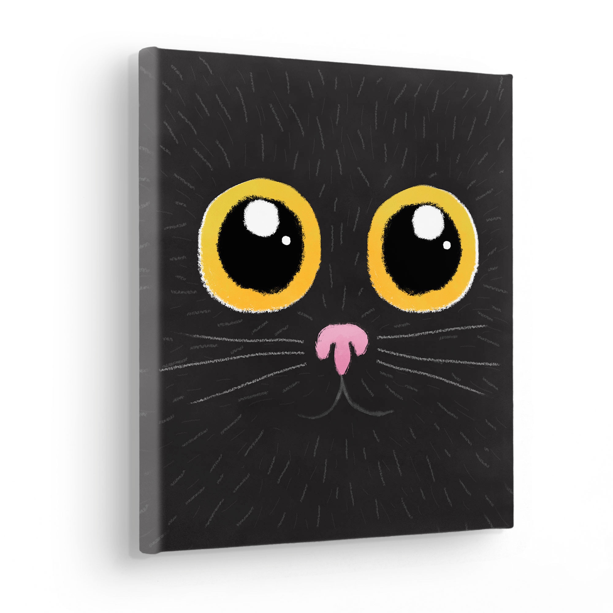 Komar Leinwandbild »Black Cat«, Höhe), (Breite St.), 30x30 bei OTTO x online (1 bestellen cm Keilrahmenbild