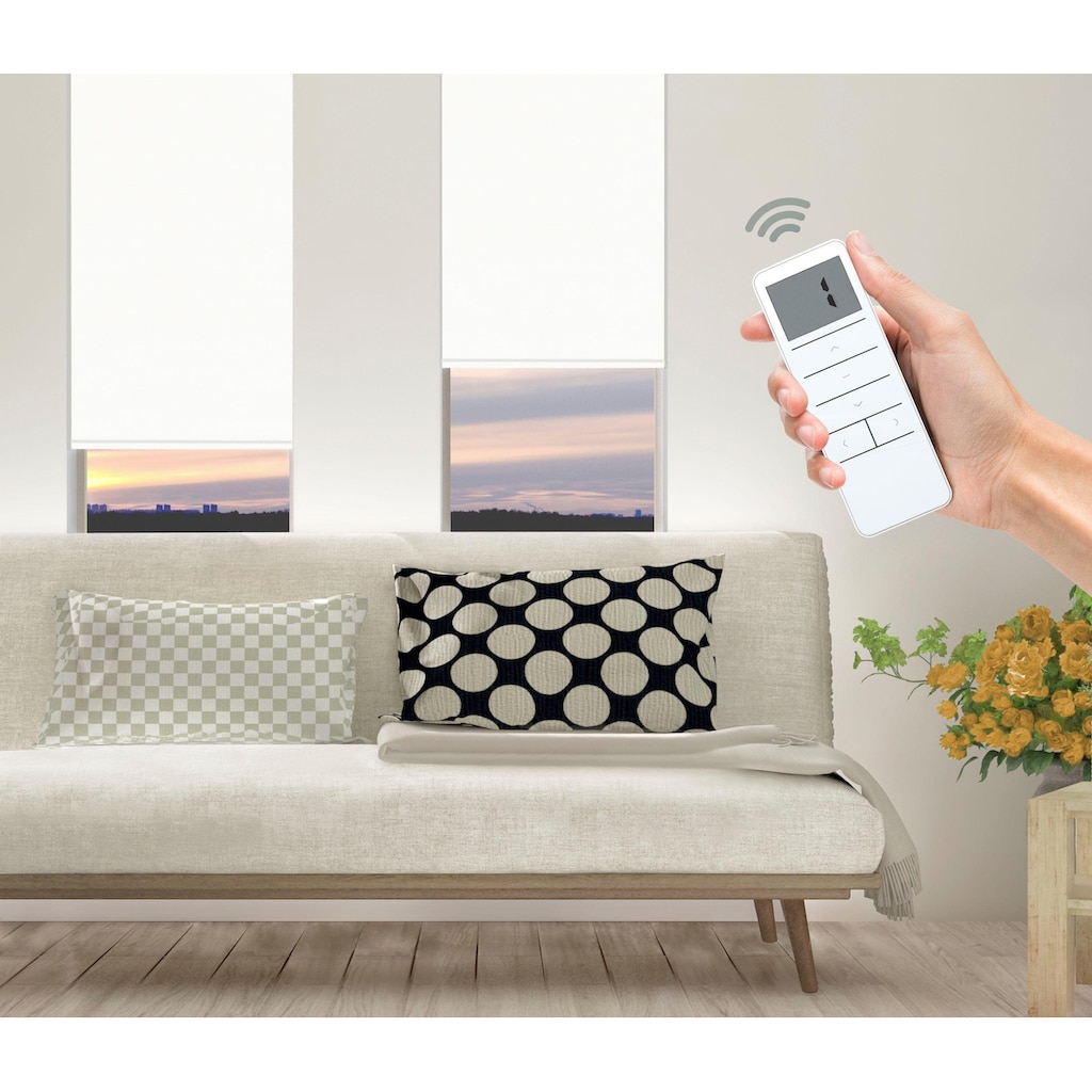 Good Life Elektrisches Rollo »Vau - SMART HOME«, abdunkelnd, energiesparend, ohne Bohren