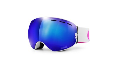 Snowboardbrille »Ski- Snowboardbrille mit Rahmen blau/pink verspiegelt XTRM-SUMMIT«