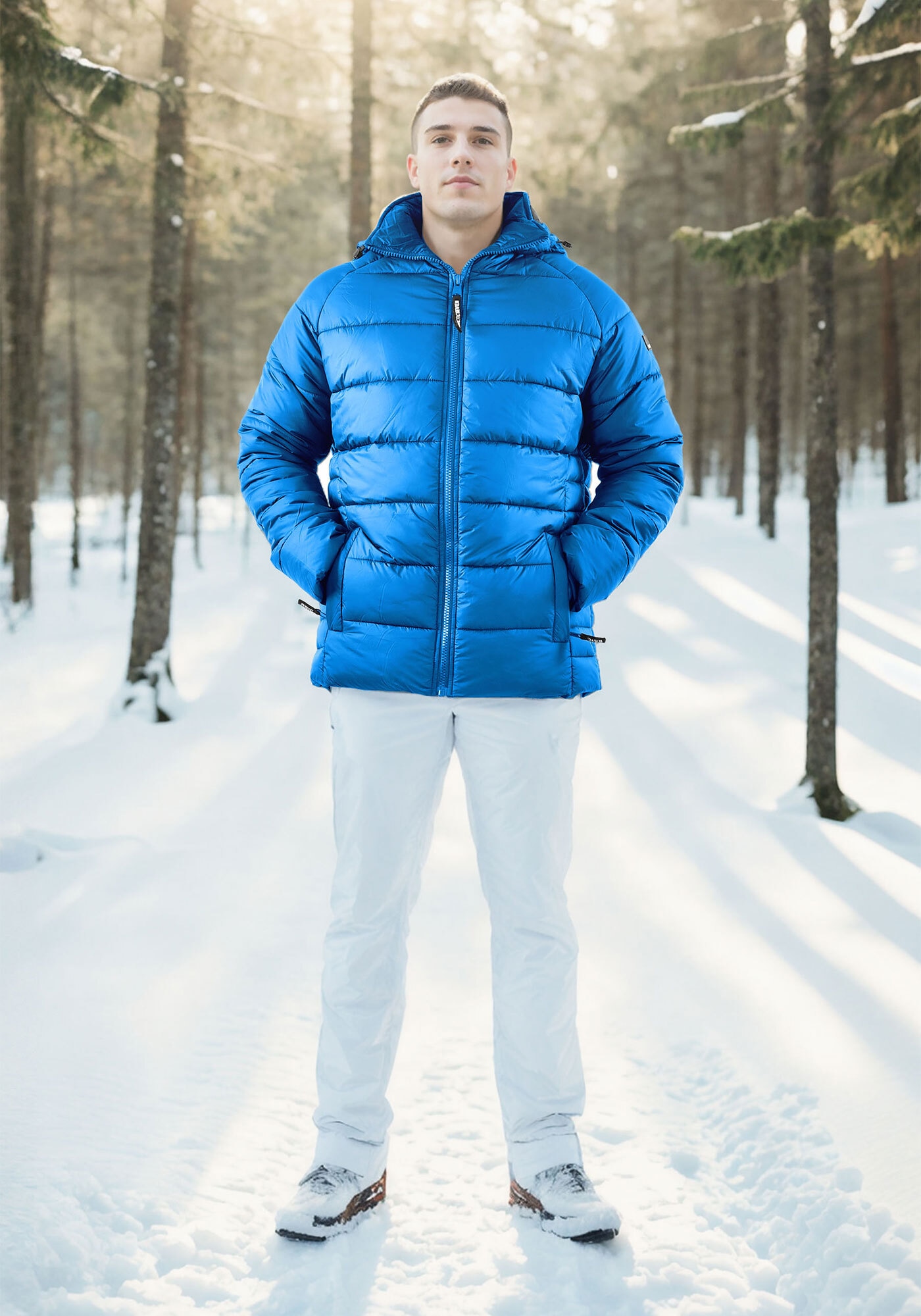 Arctic Seven Winterjacke »Arctic Seven Herren Winter Steppjacke AS420«