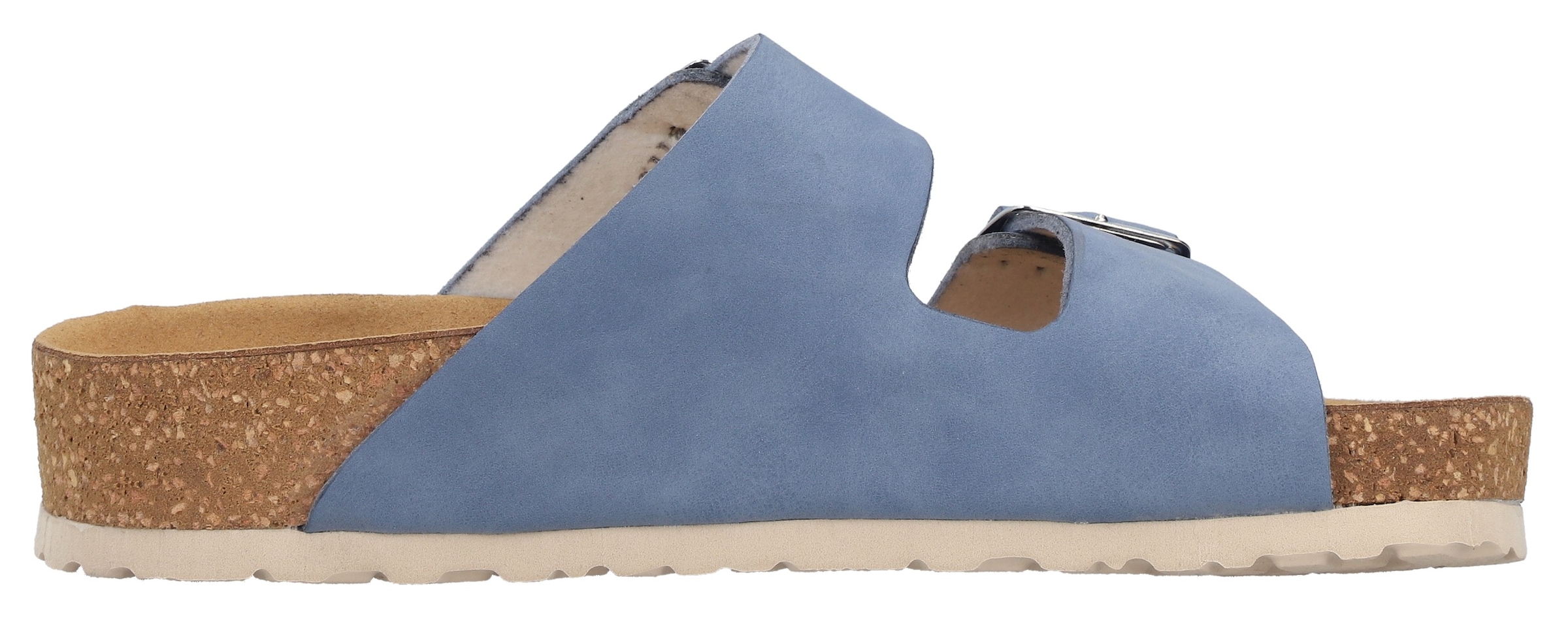 Rieker Pantolette  Sommerschuh, Strandschuh, Hausschuh mit verstellbaren Schnallen