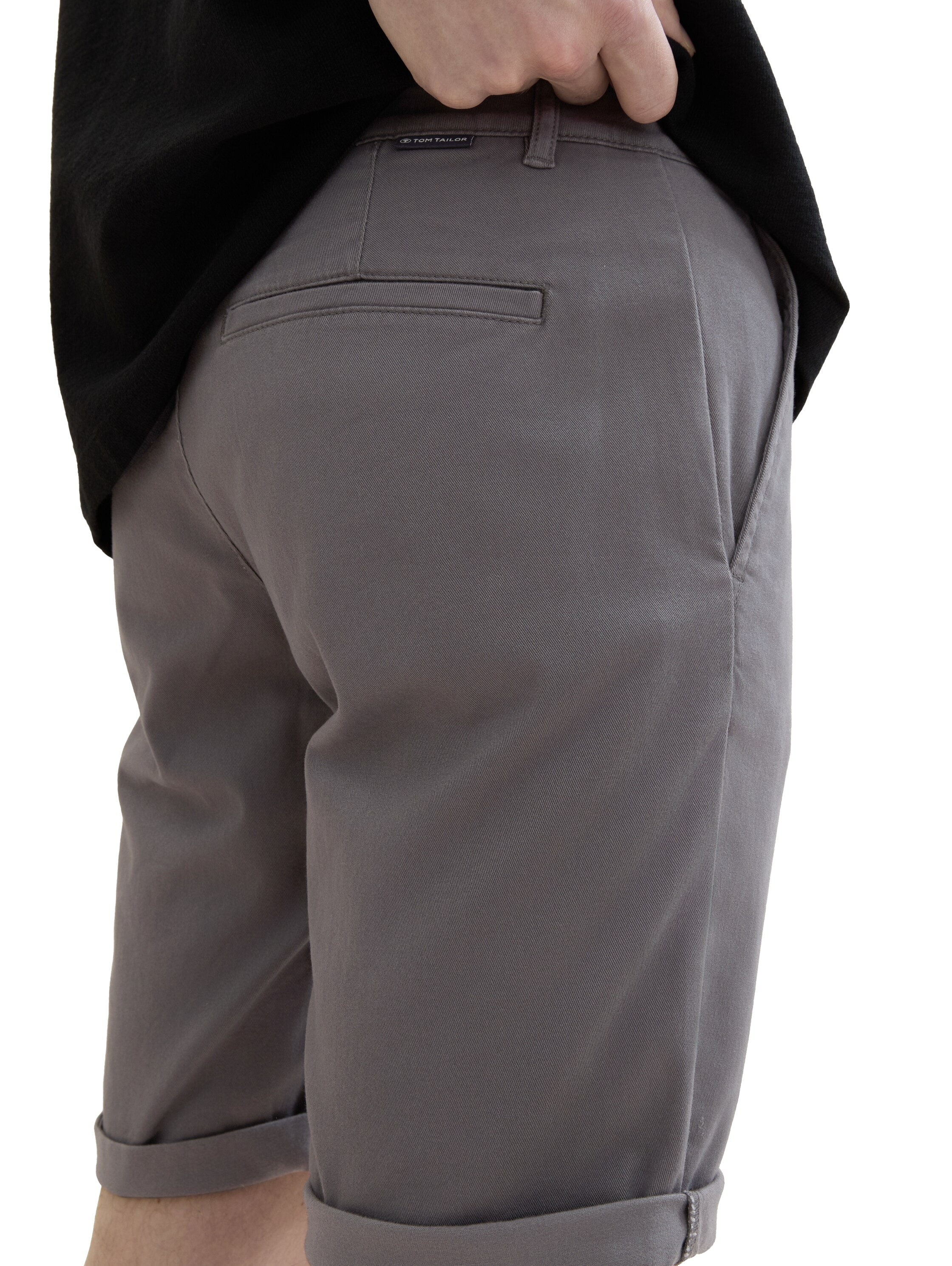 TOM TAILOR Bermudas, Sommerhose mit Paspeltasche