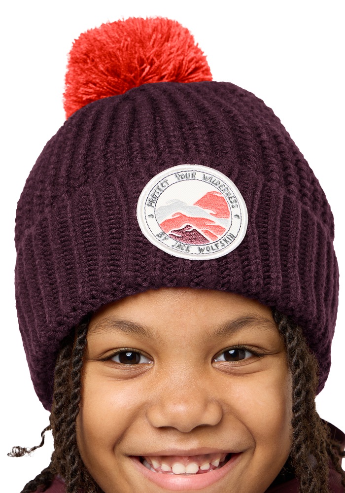 Jack Wolfskin Bommelmütze »POMPOM BADGE BEANIE K«