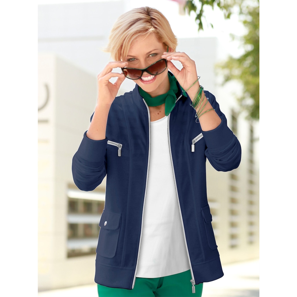 Casual Looks Shirtjacke »Shirtjacke«, (1 tlg.)