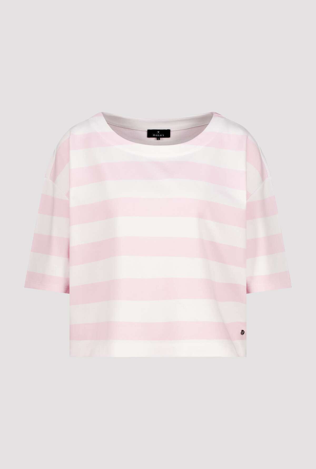 Monari Sweatshirt »Sweatshirt Basic Ringel«, Regular fit mit Streifen
