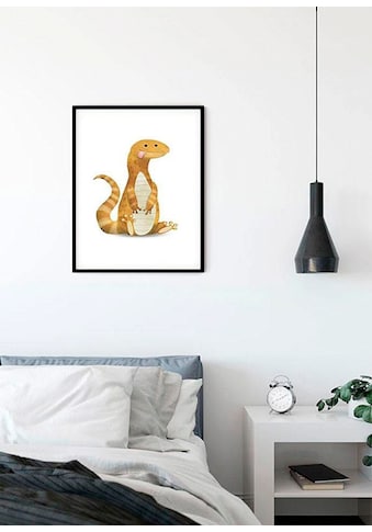 Poster »Cute Animal Lizard«, Tiere, (1 St.)