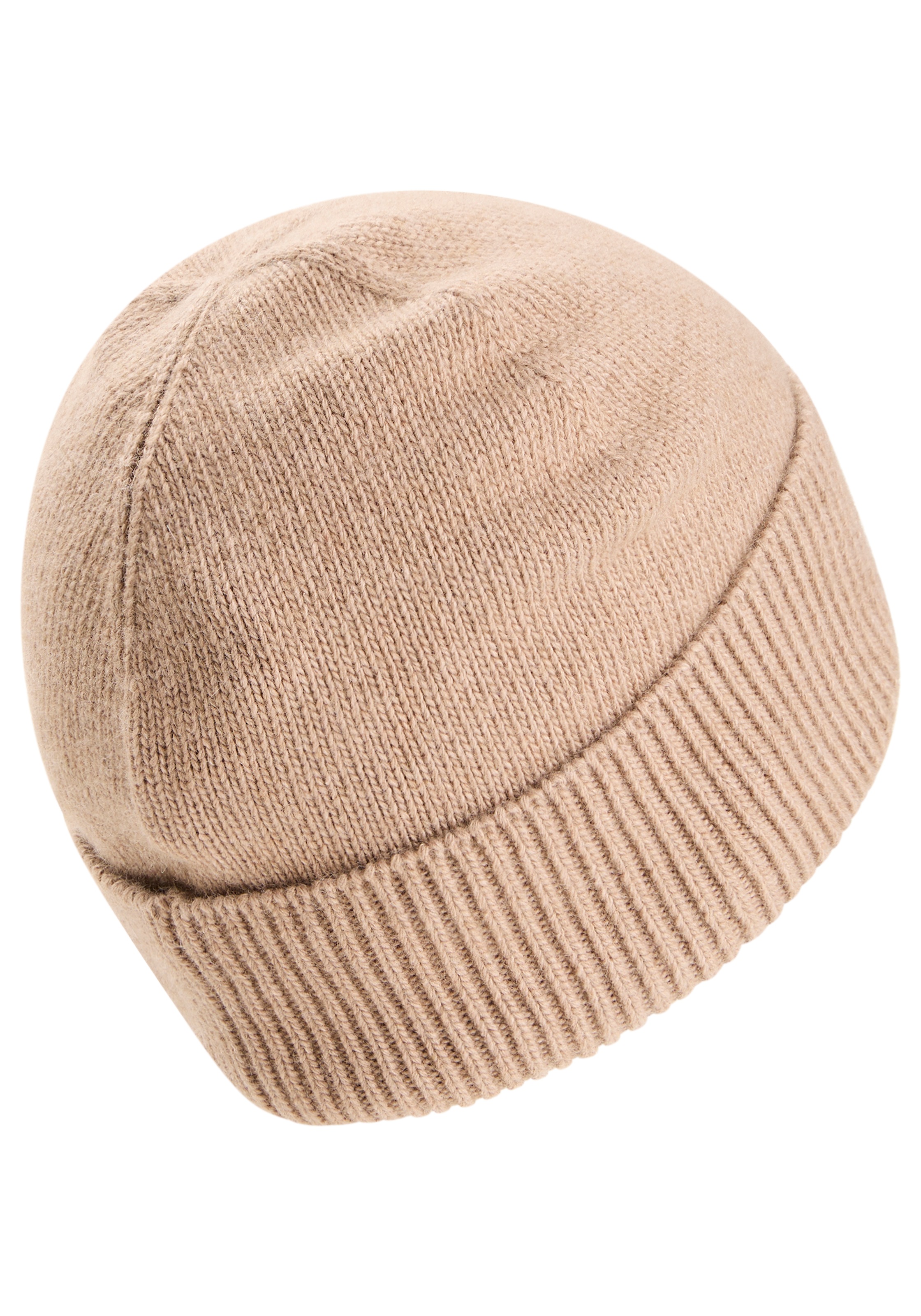 BOSS Strickmütze »Landrenia Hat« mit Woll- und Kaschmir-Anteil, unisex