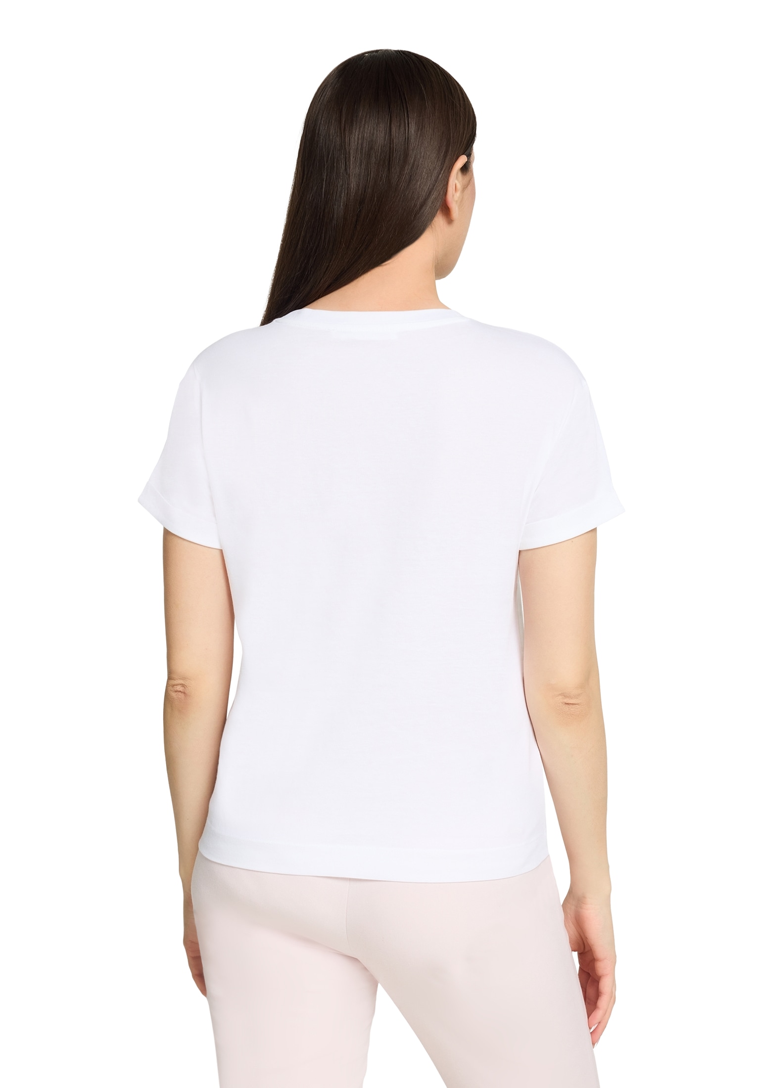 Betty&Co Rundhalsshirt »Casual-Shirt mit Stickerei«